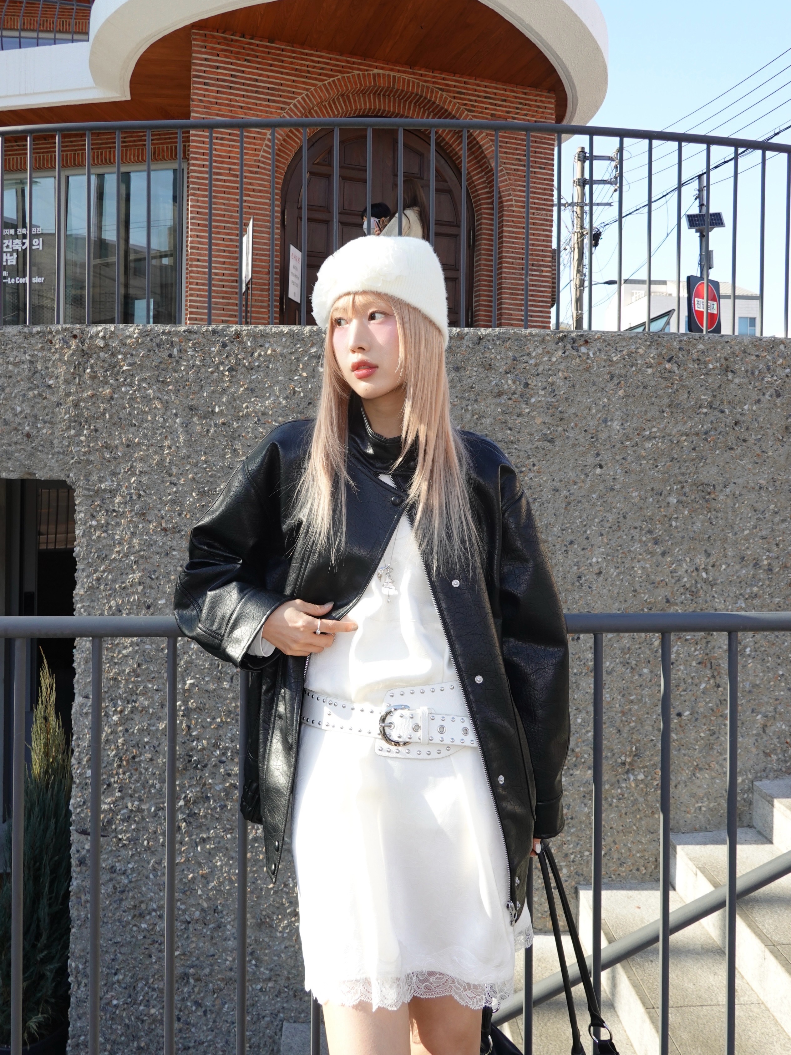 Sanrio Hello Kitty Black Angel Collection Style Up Mascot Angel Black 착용 스타일 - 3