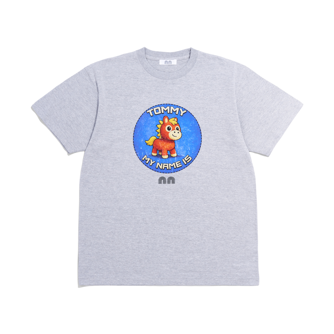 낫뉴 토미 티셔츠 그레이(Not New Tommy T-Shirt Grey)