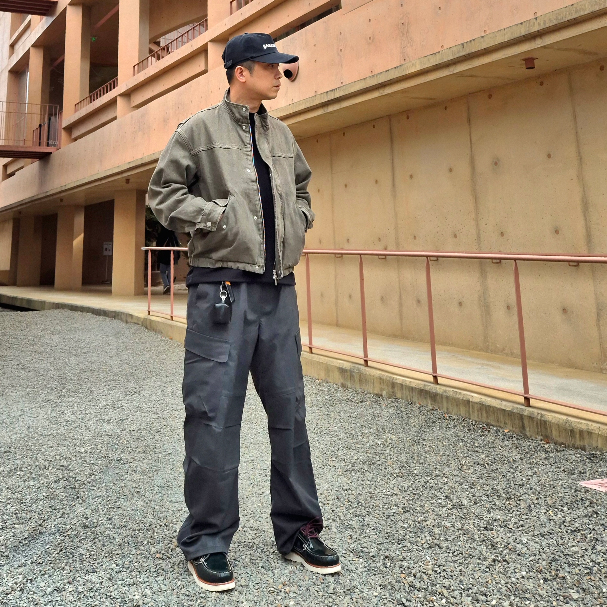 KASINA x Timberland 3 Eye Wedge Vibram Dark Green 착용 스타일 - 2