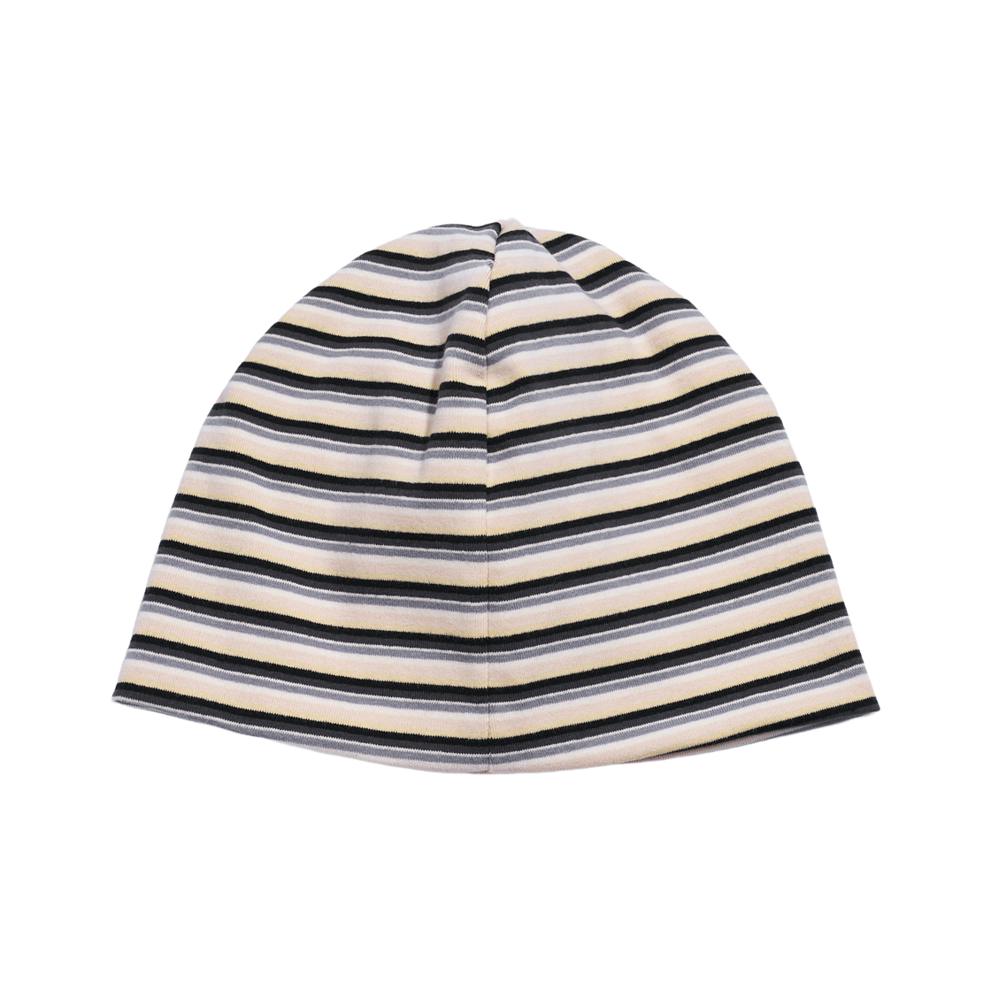 낫뉴 nn 라벨 스트라이프 비니 블랙(Not New Nn Label Stripe Beanie Black) - 3