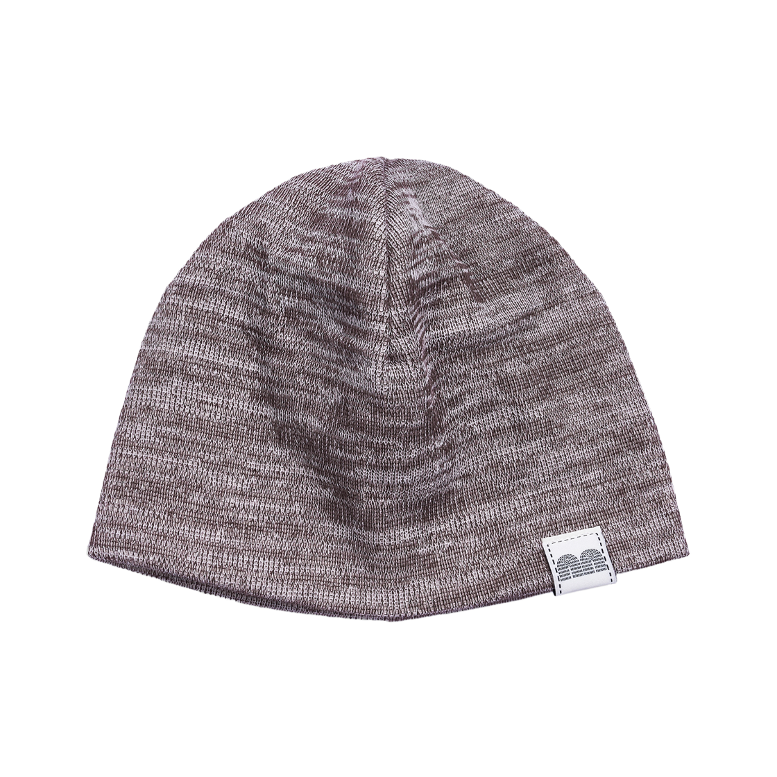 낫뉴 nn 라벨 멜란지 비니 브라운(Not New Nn Label Melange Beanie Brown)