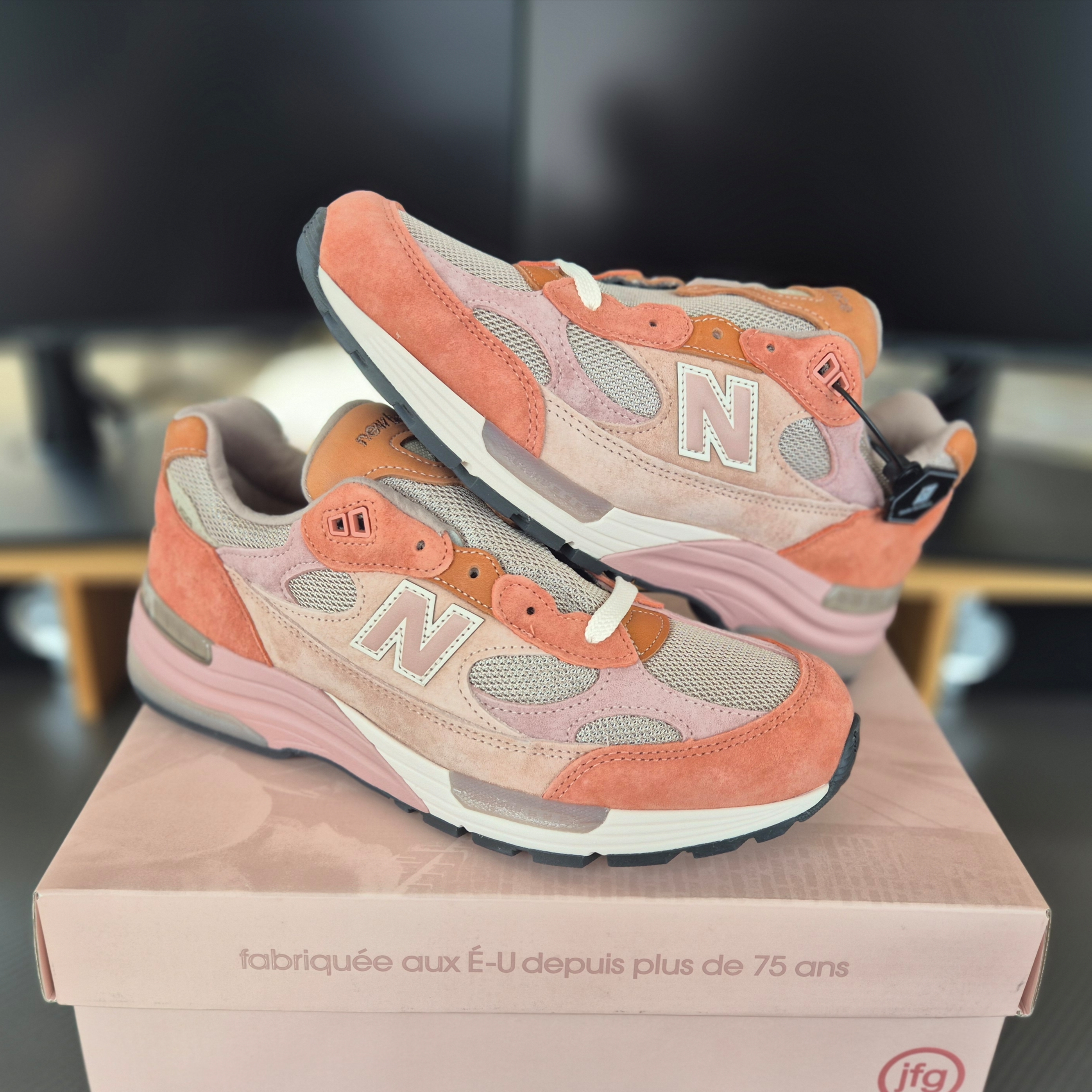 New Balance x Joe Freshgoods 992 Made in USA Aged Well 착용 스타일