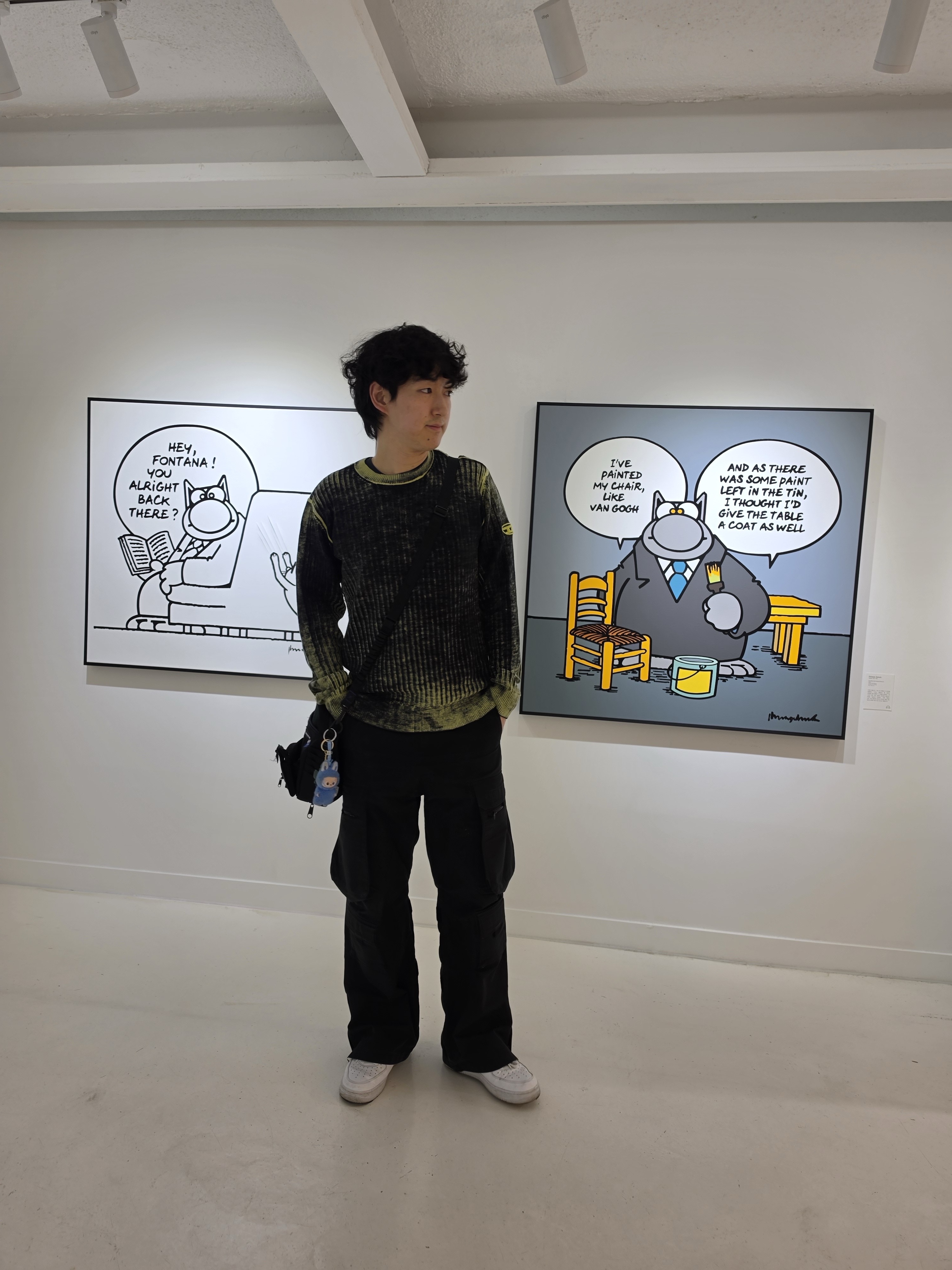 Diesel K-Andelero Printed Wool Jumper Green 착용 스타일