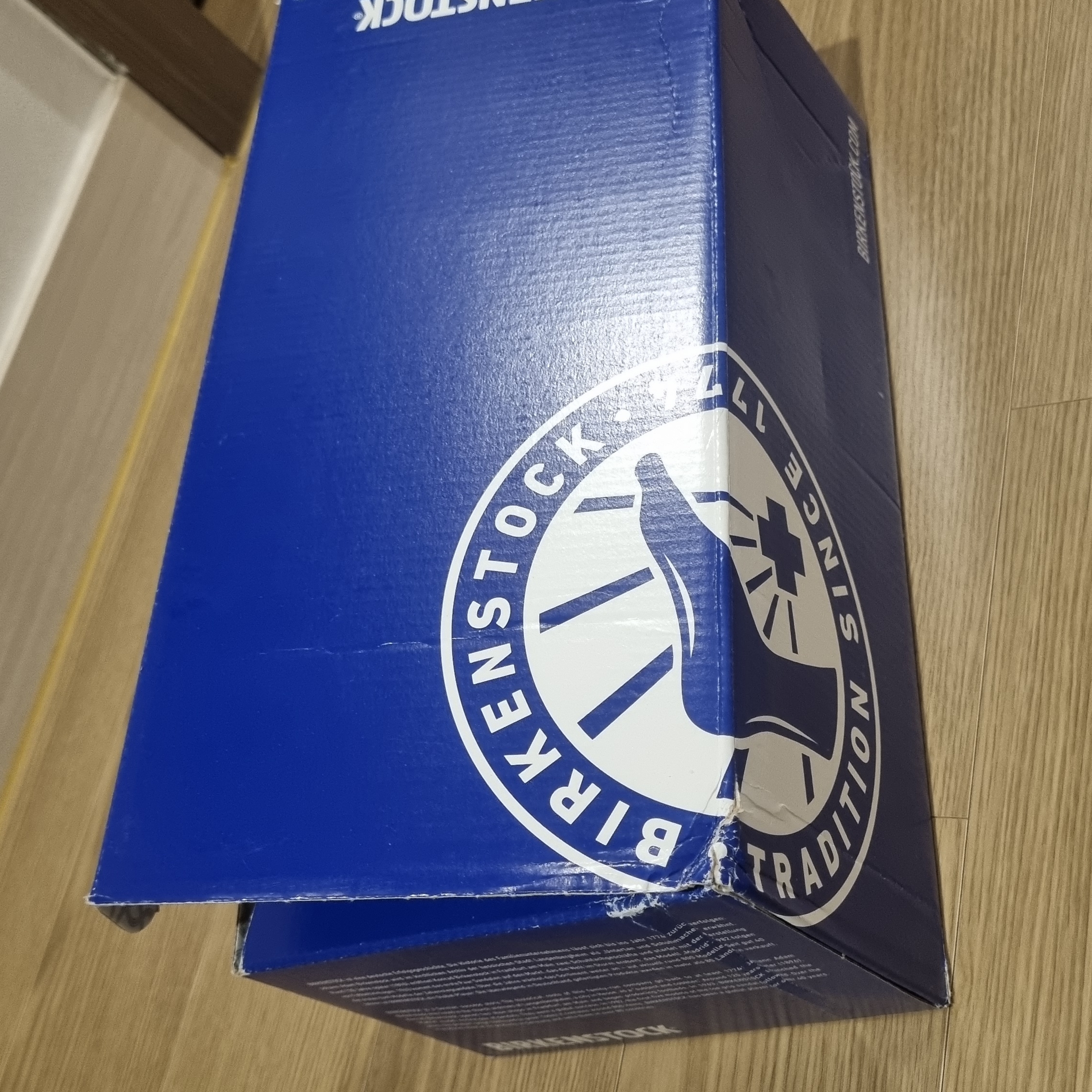 Birkenstock Boston Soft Footbed Taupe - Regular 착용 스타일 - 2