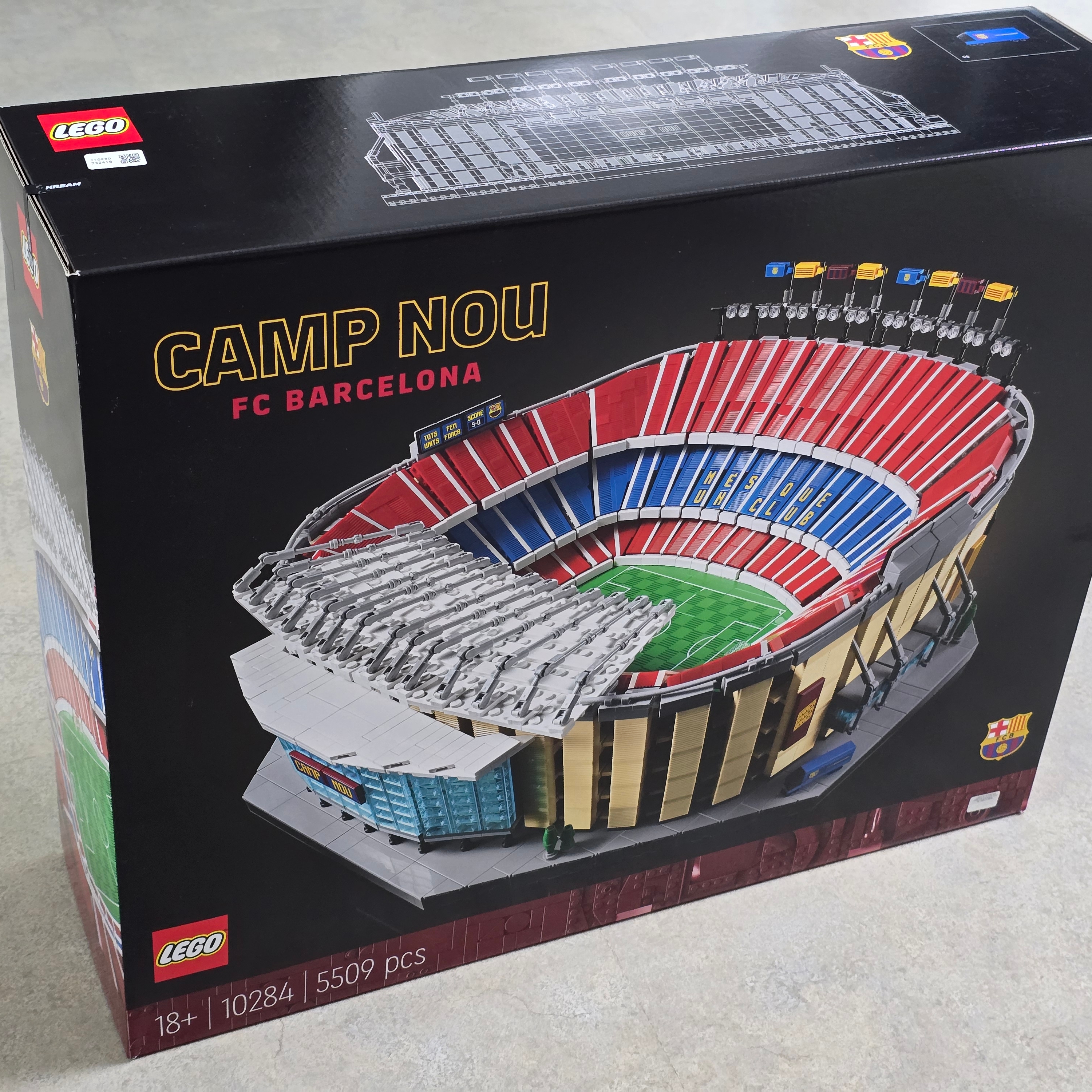 Lego Camp Nou - FC Barcelona 착용 스타일