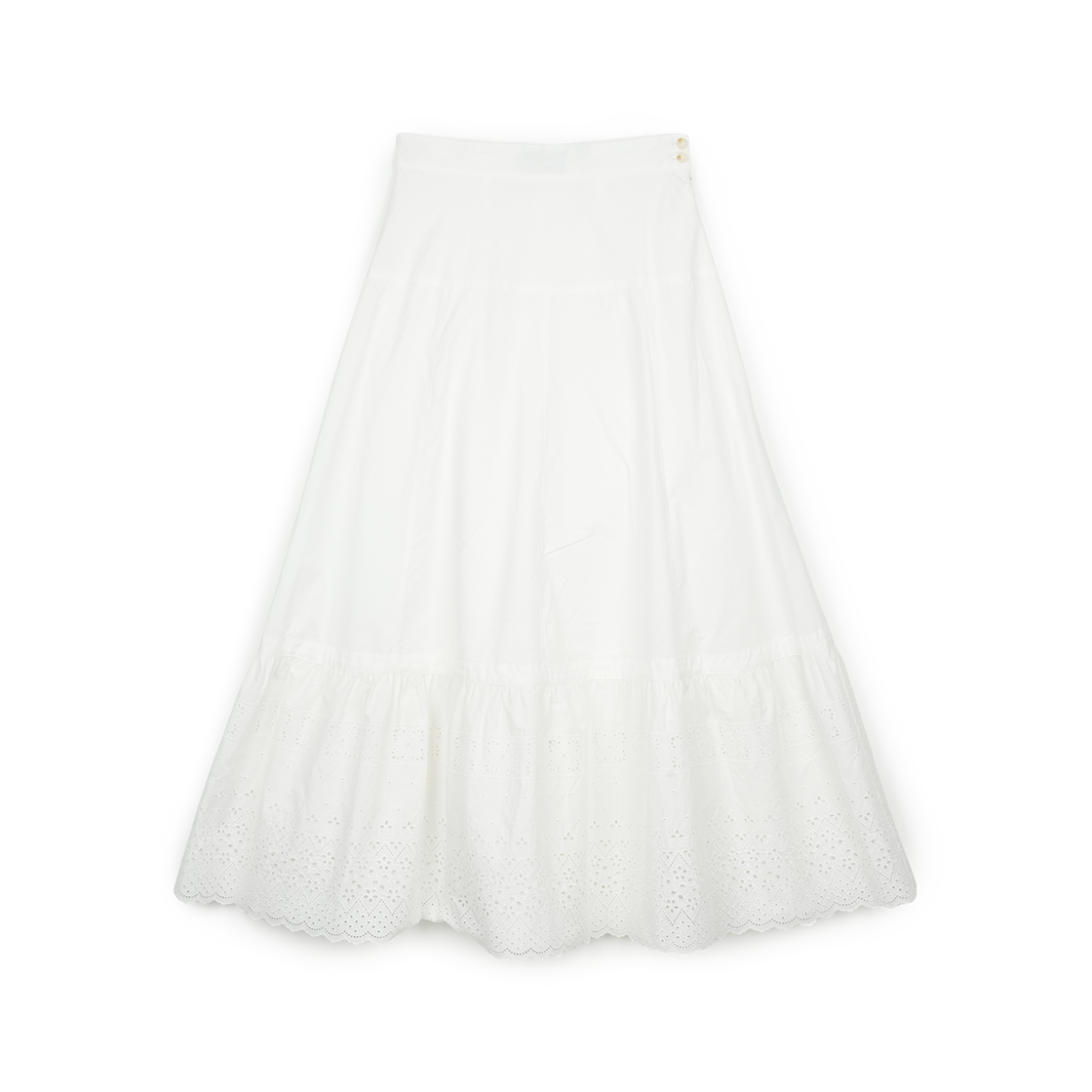 그린버터 매도우 레이스 스커트 아이보리(Greenbutter Meadow Lace Skirt Ivory)