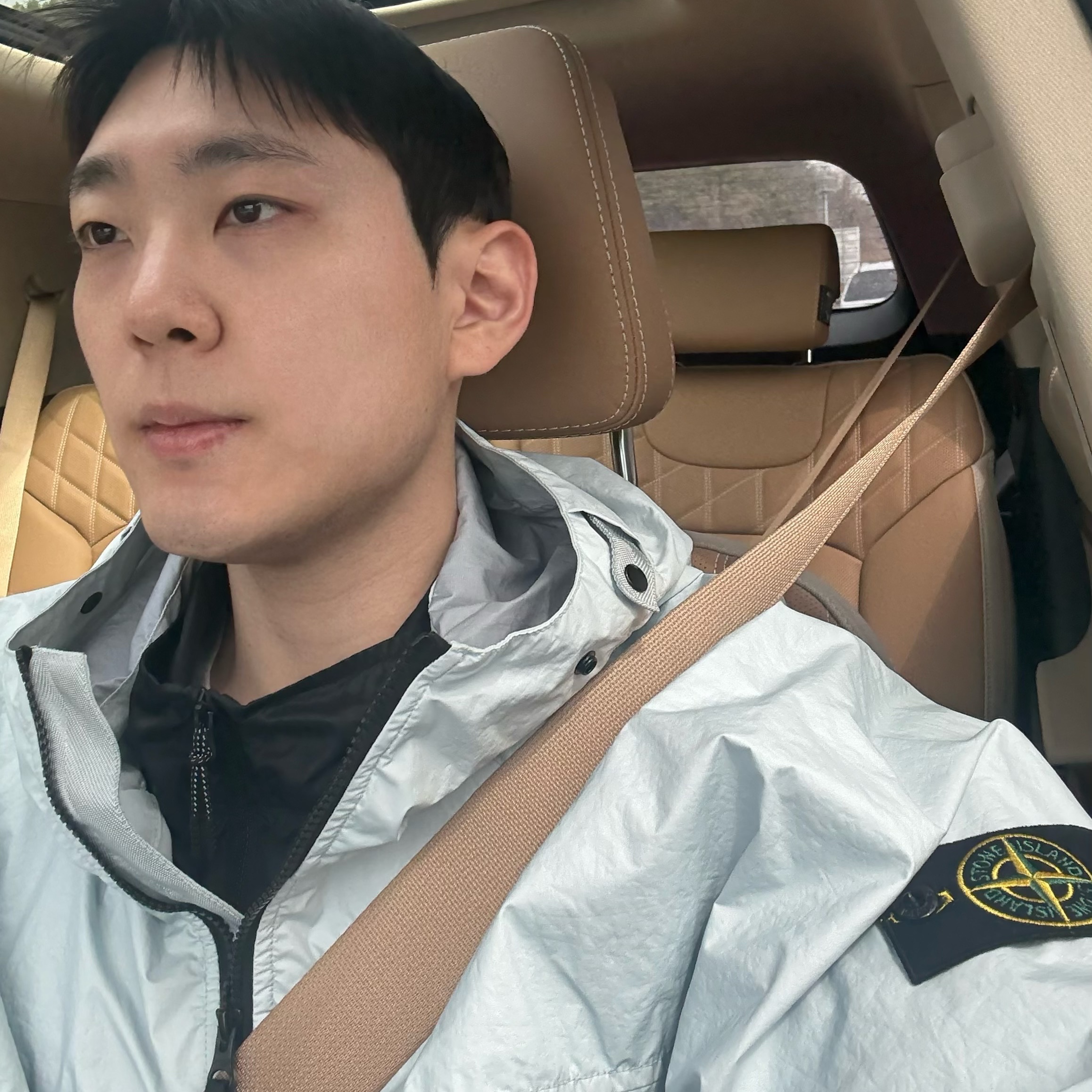 Stone Island 4100004 Membrana 3L TC Hooded Jacket with Water Resistant Membrane Sky Blue - 26SS 착용 스타일