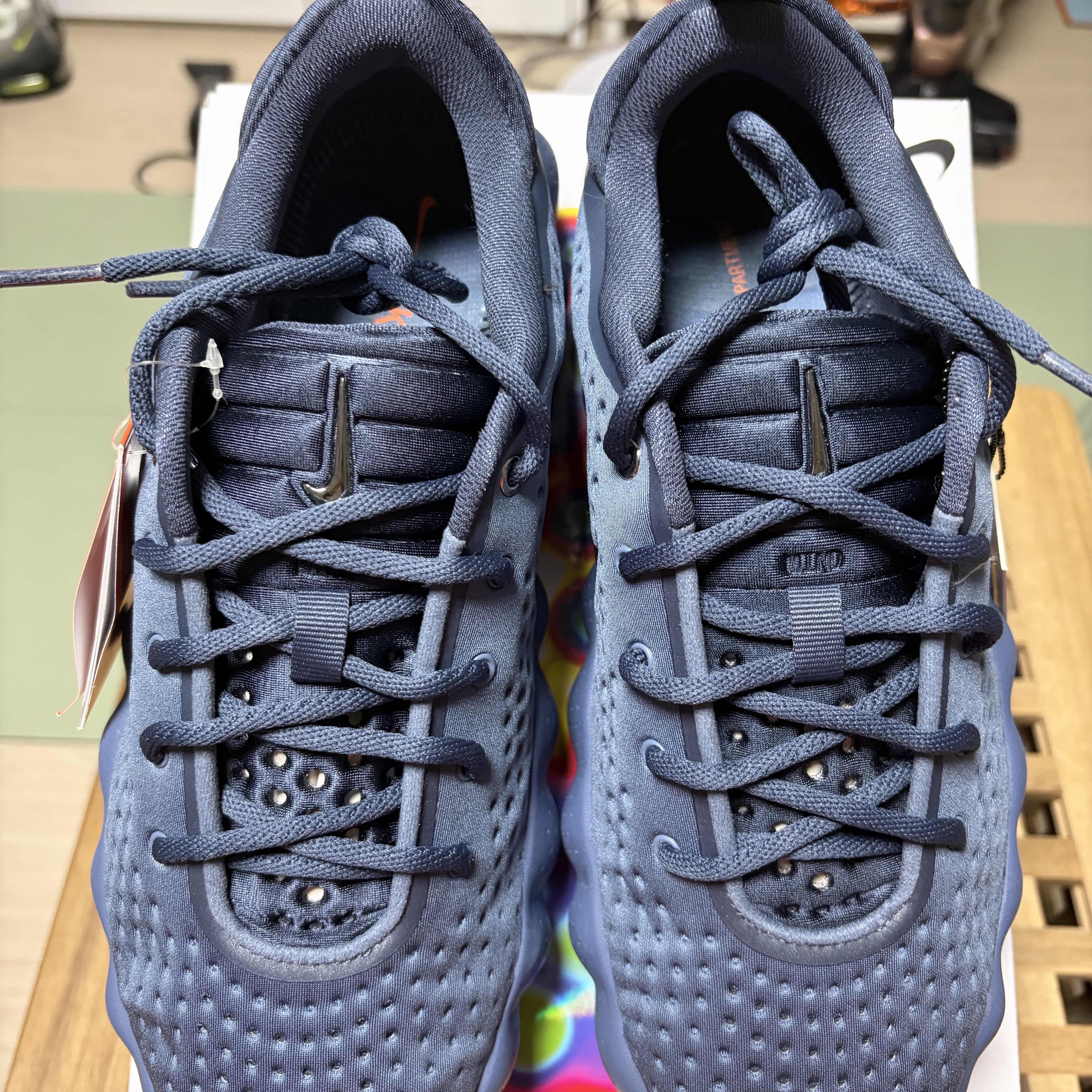 Nike Mind 002 Thunder Blue Chrome 착용 스타일 - 4