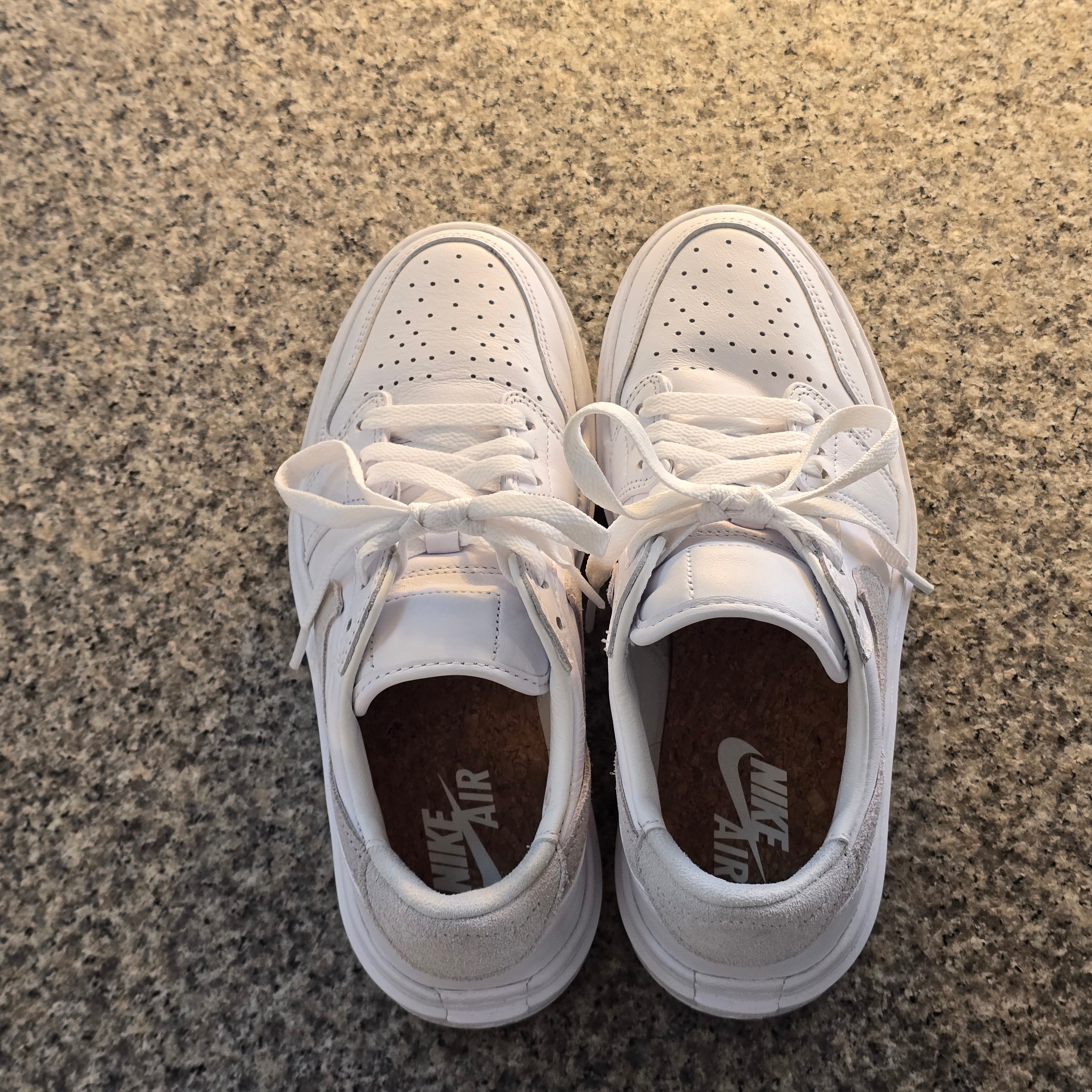 (W) Jordan 1 Elevate Low White Wolf Grey 착용 스타일