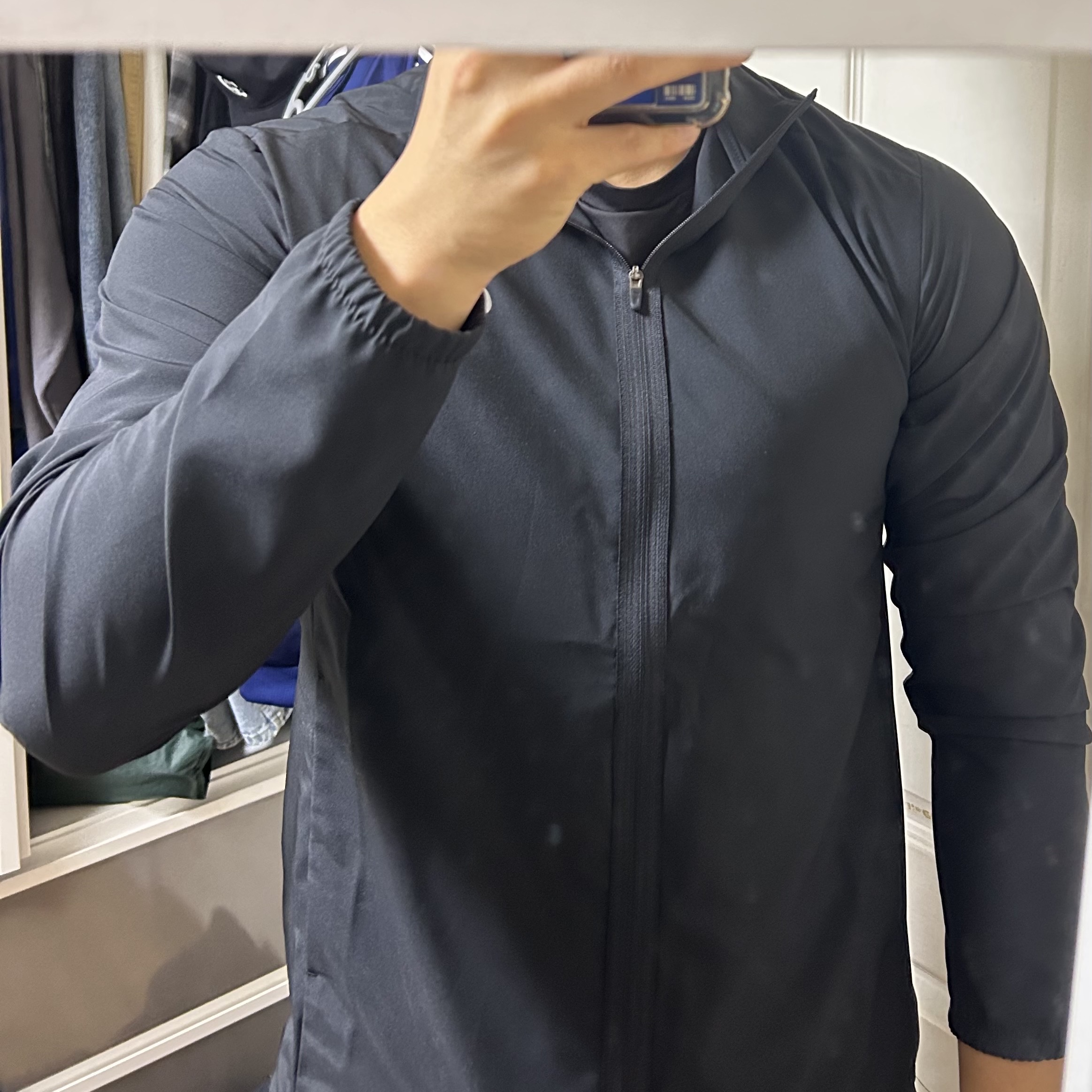 Nike Foam Dri-Fit Jacket Black - Asia 착용 스타일