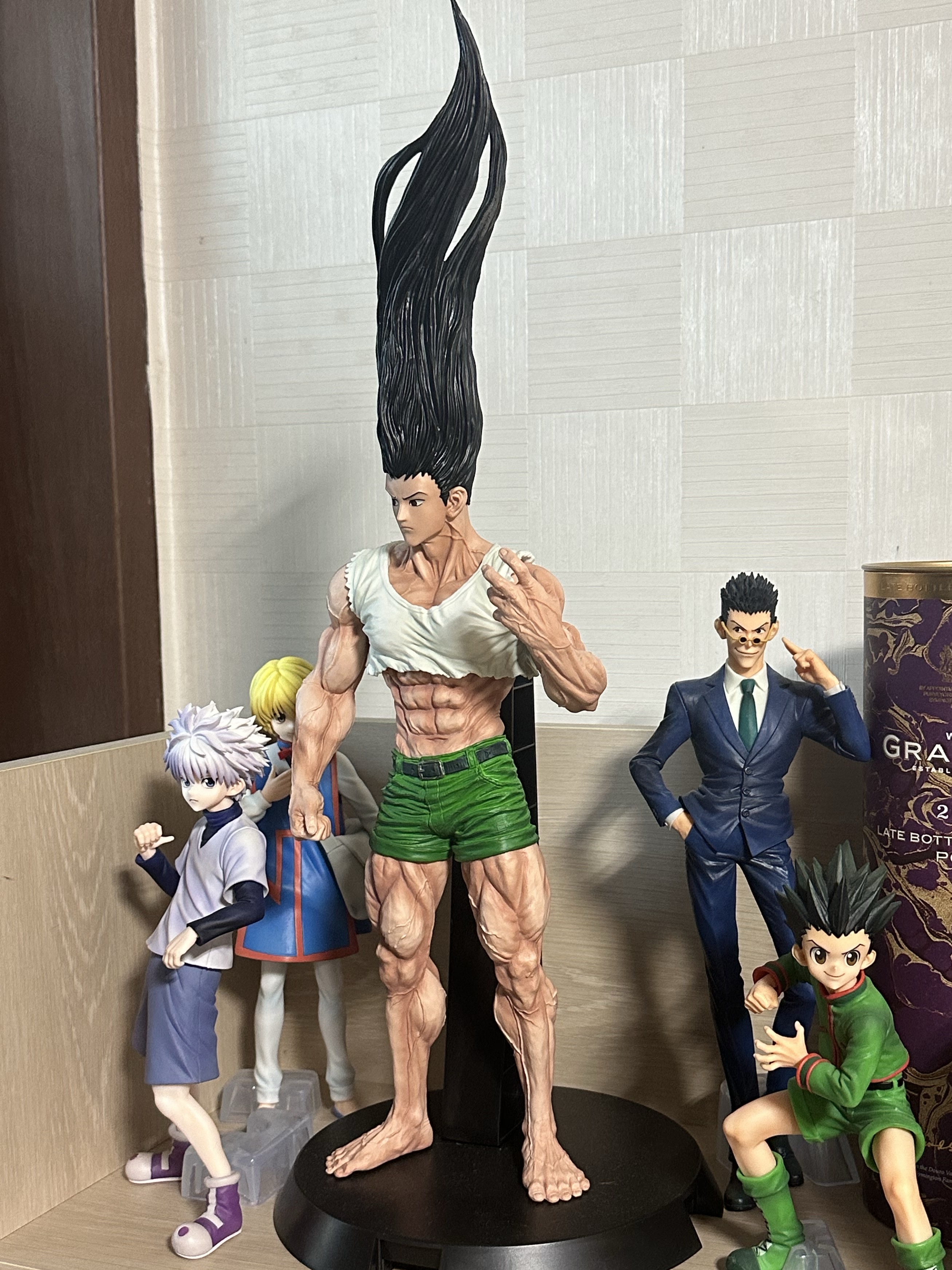 Bandai Ichiban Kuji Hunter x Hunter Chimera Ant 2 Last One Prize Gon Growth Ver. MASTERLISE EXTRA 착용 스타일