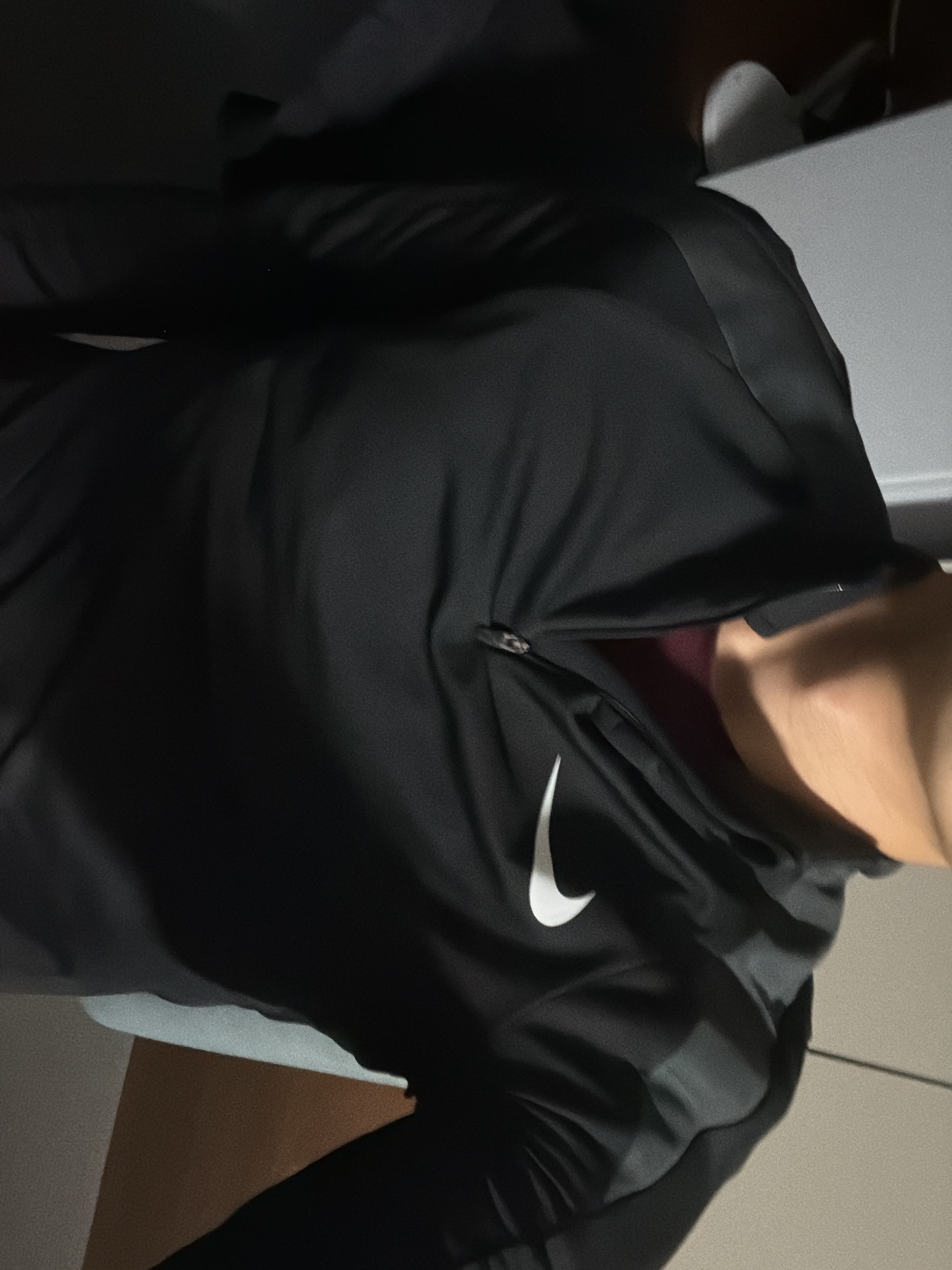 Nike Dri-Fit Strike Drill Top Black - Asia 착용 스타일