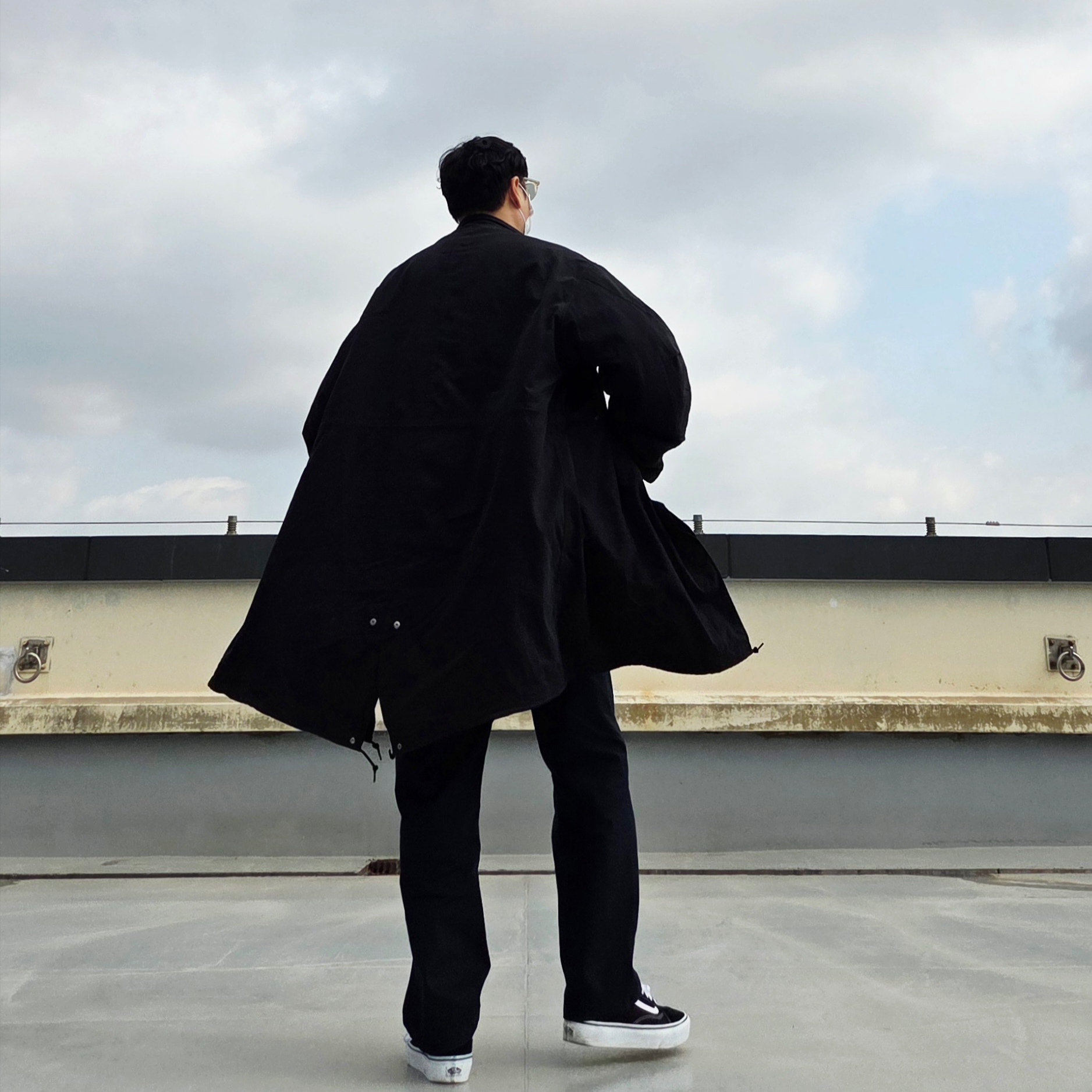 N ARCHIVE New Gentle Rugby Polo Knit Yellow, Vans Old Skool Platform Black White ์ฐฉ์ฉ ์คํ์ผ - 3