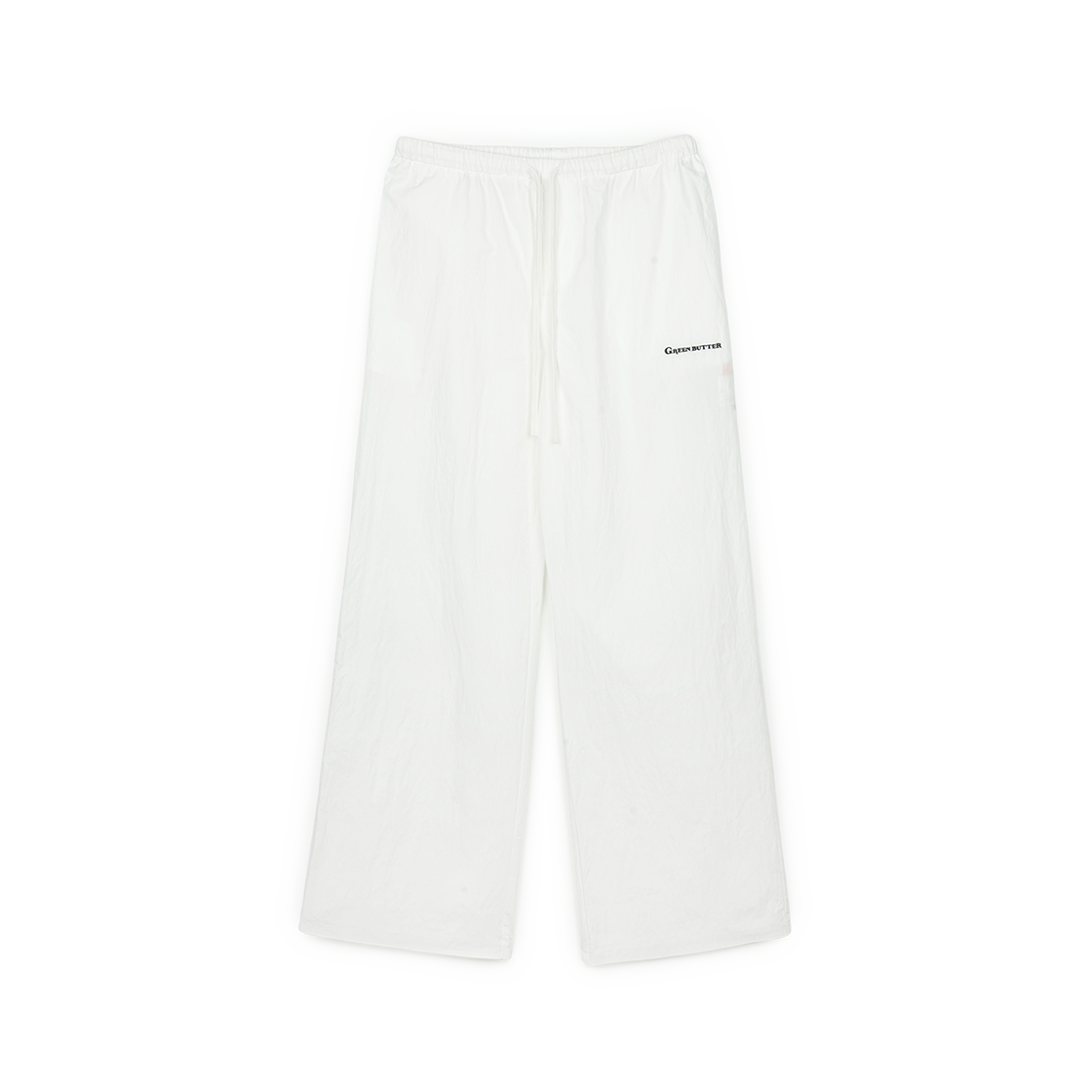 그린버터 로우 웨이스트 릴렉스 팬츠 아이보리(Greenbutter Low Waist Relaxed Pants Ivory)