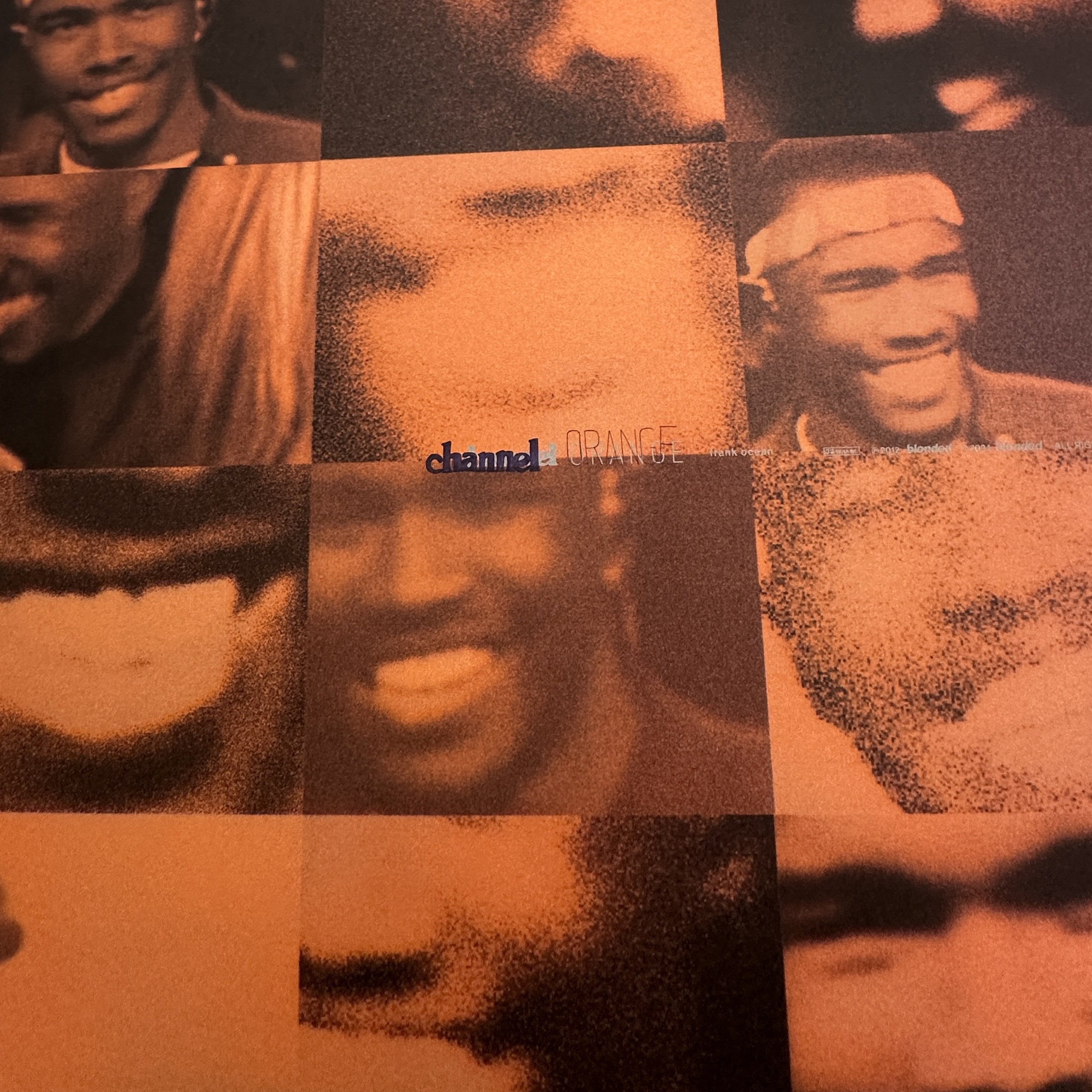 Frank Ocean 1st Album Channel Orange LP Black (2LP) 착용 스타일