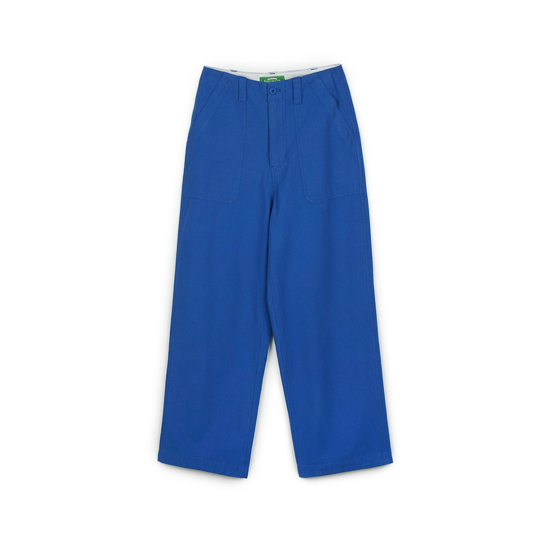 P0000BIX Greenbutter Patch Pocket Pants Blue