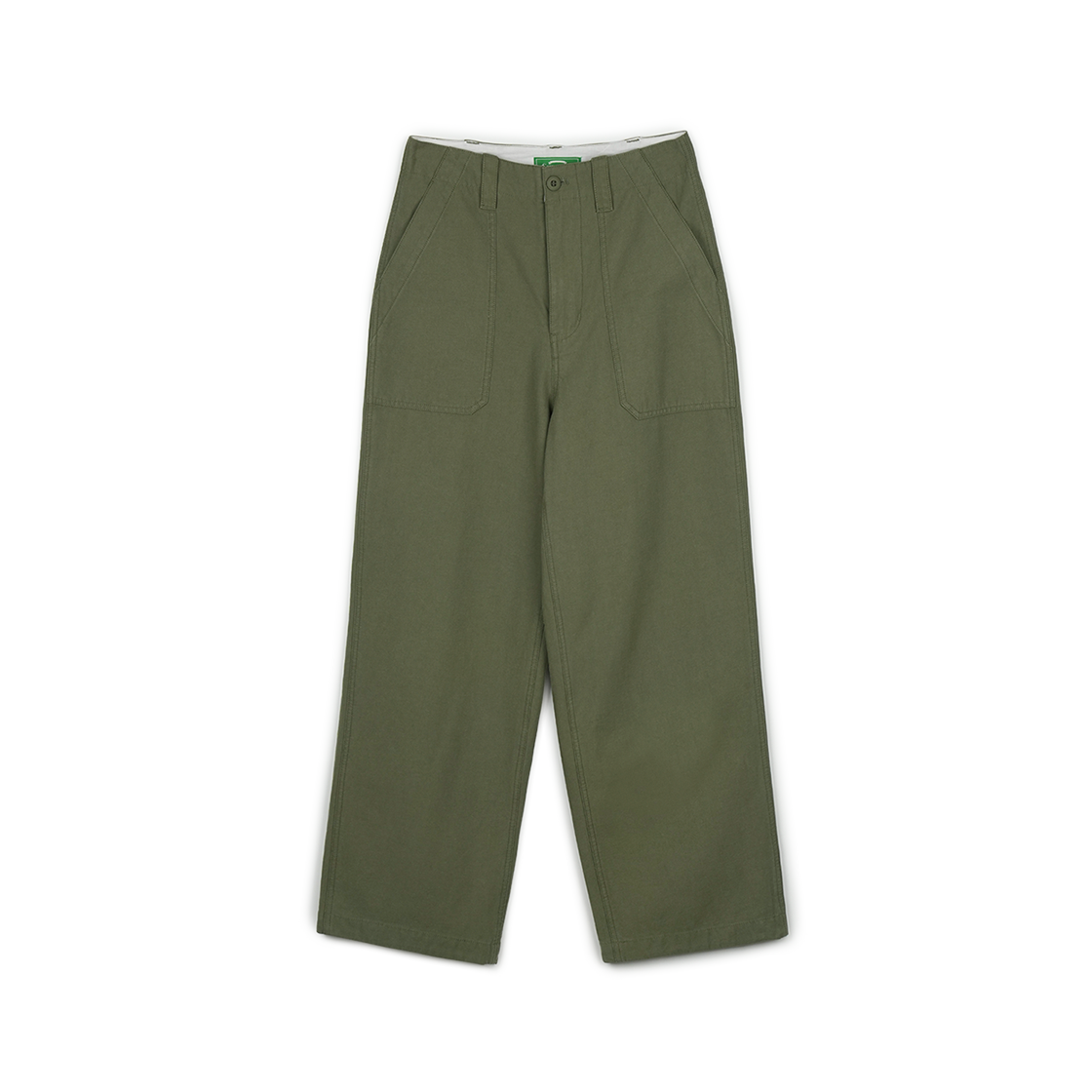 그린버터 패치 포켓 팬츠 카키(Greenbutter Patch Pocket Pants Khaki)