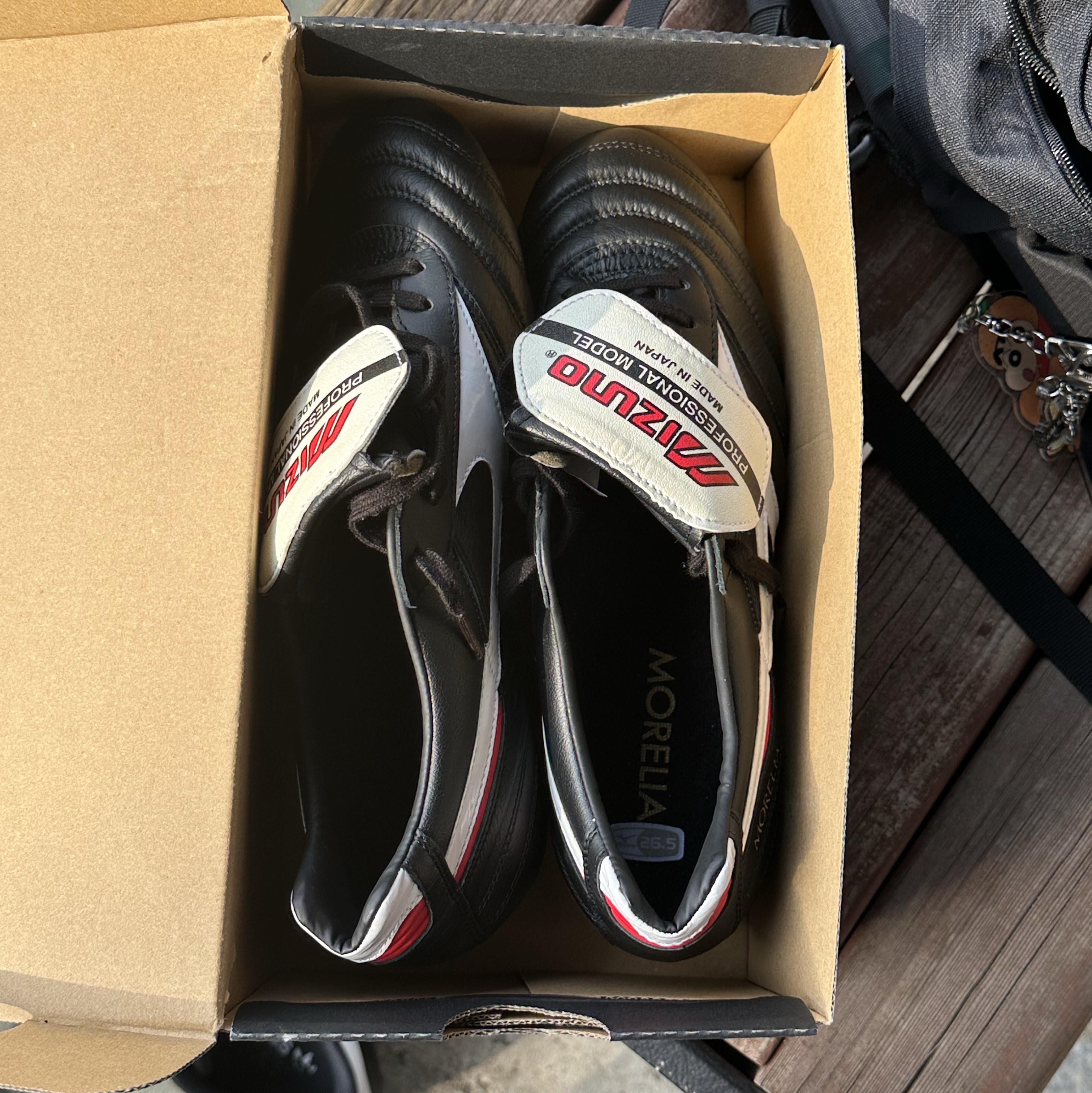 Mizuno Morelia II Japan Black White 착용 스타일