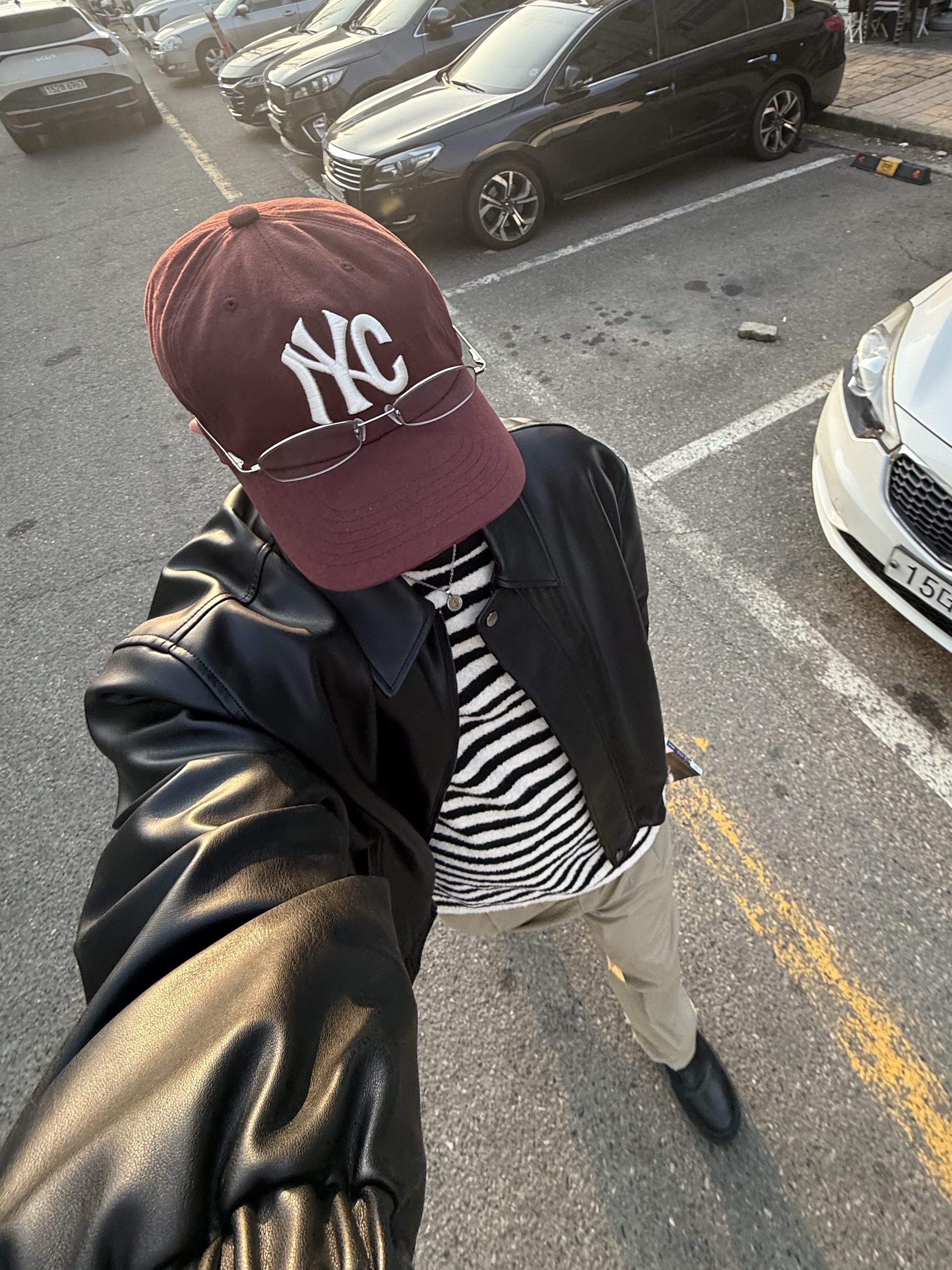 Supreme x Toy Machine Harrington Jacket Leopard - 24SS, Balenciaga Strike 20mm Lace-Up Boot Black 착용 스타일 - 3