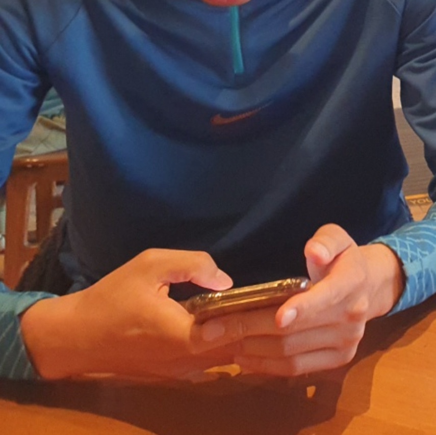 Nike Dri-Fit Strike Soccer Drill Top Dark Marina Blue - Asia 착용 스타일