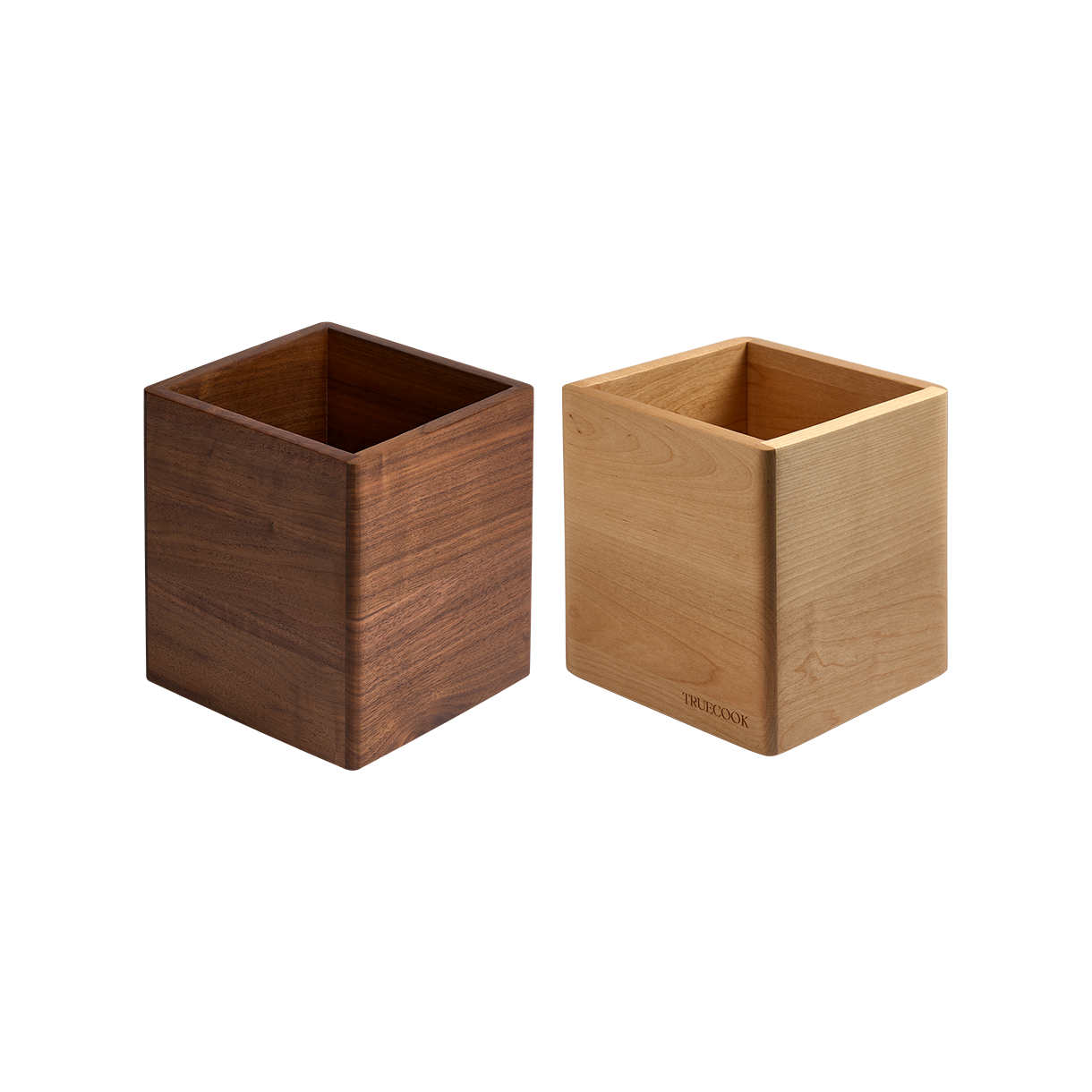 트루쿡 360도 원목 회전 멀티함 조리도구 정리함 보관함 조리도구통(Truecook Kitchen Tools Storage Box) - 1