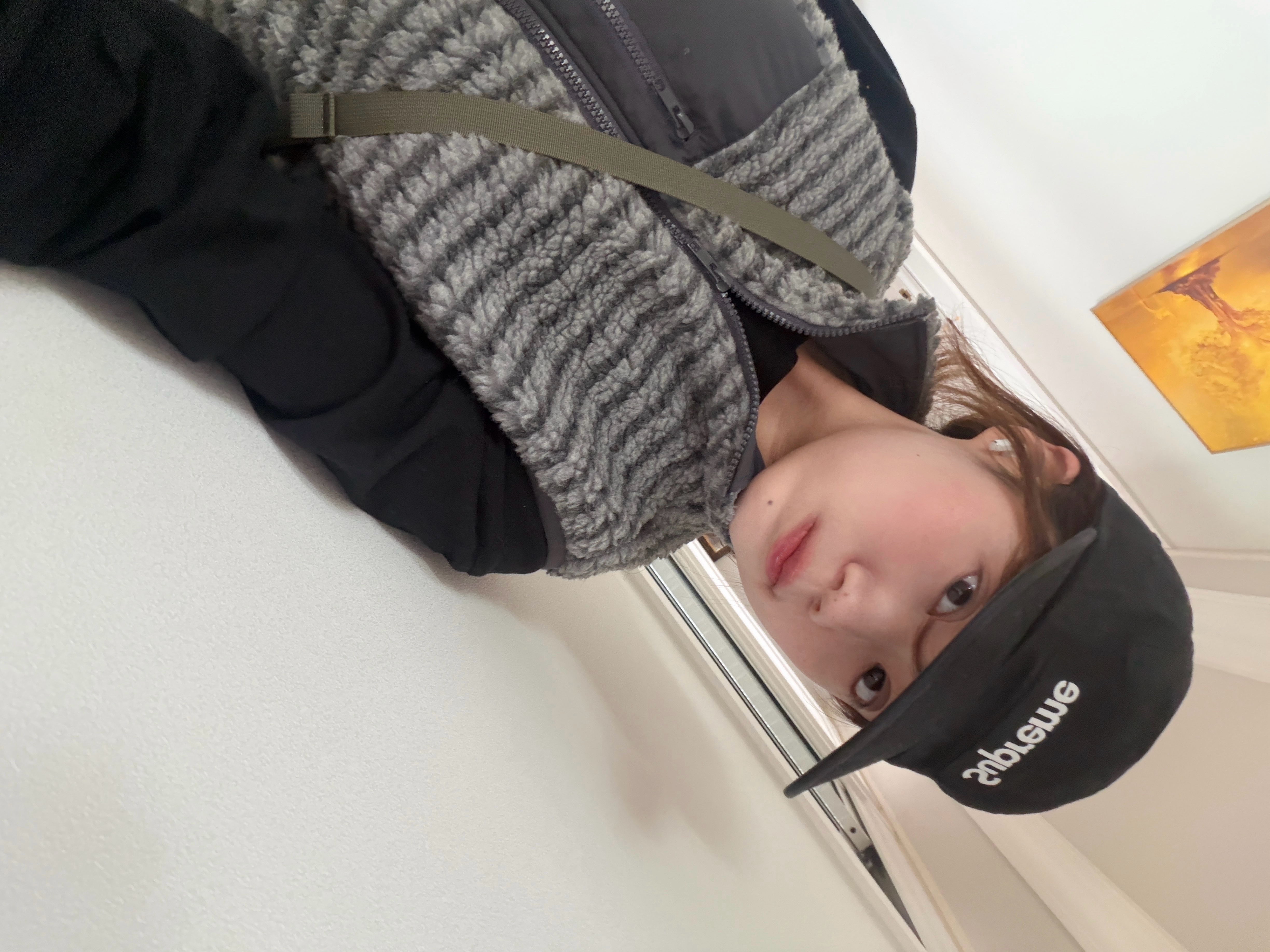 Supreme Washed Chino Twill Camp Cap Black 착용 스타일