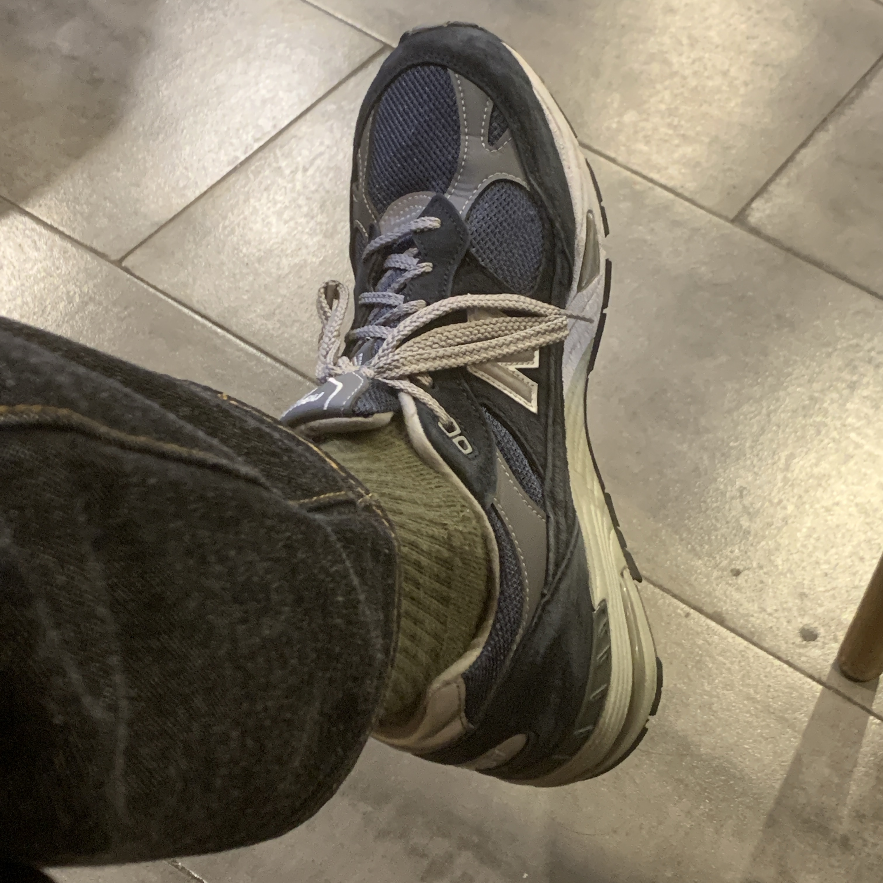 New Balance 991 Made in UK Navy 착용 스타일