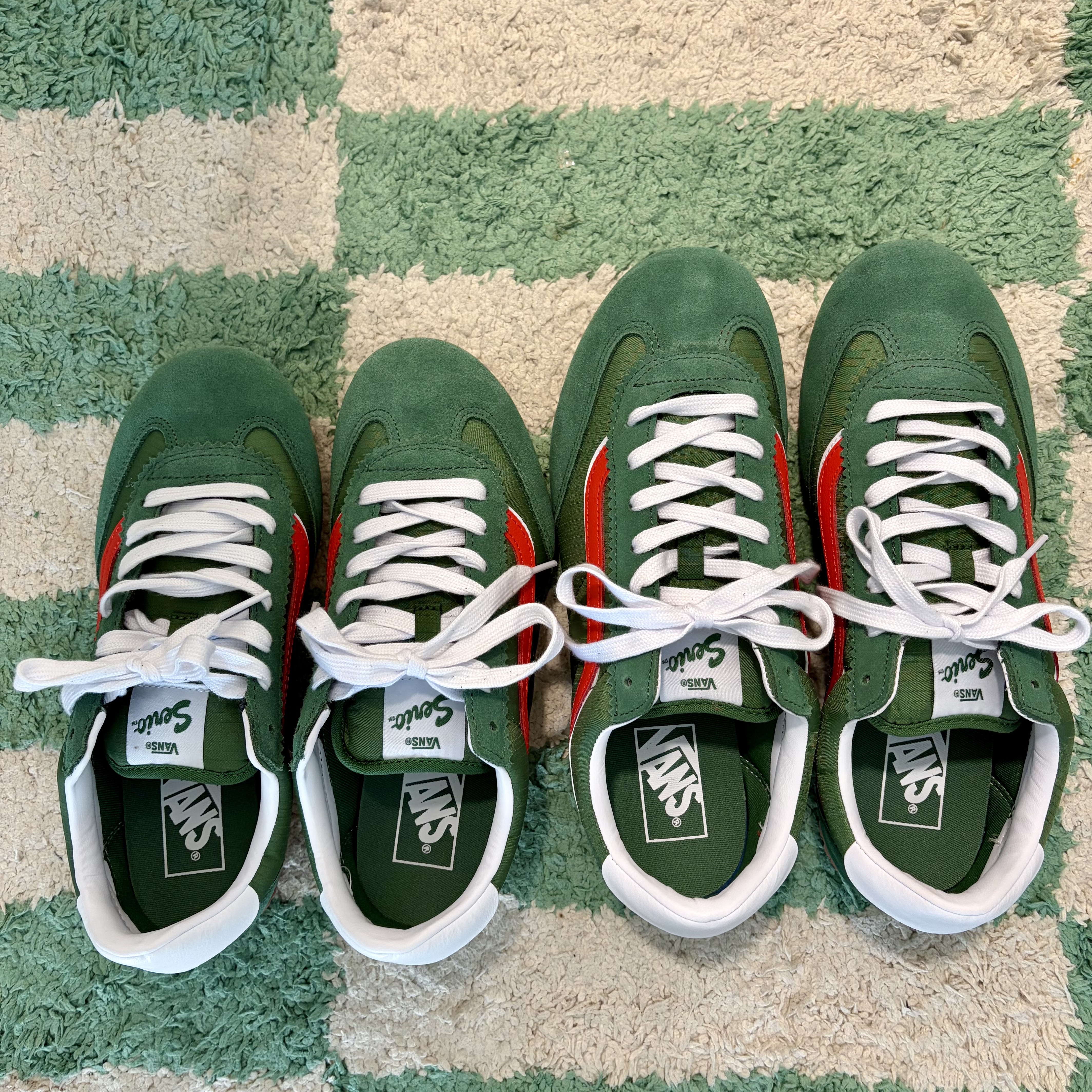 Vans Super Low Pro Green 착용 스타일