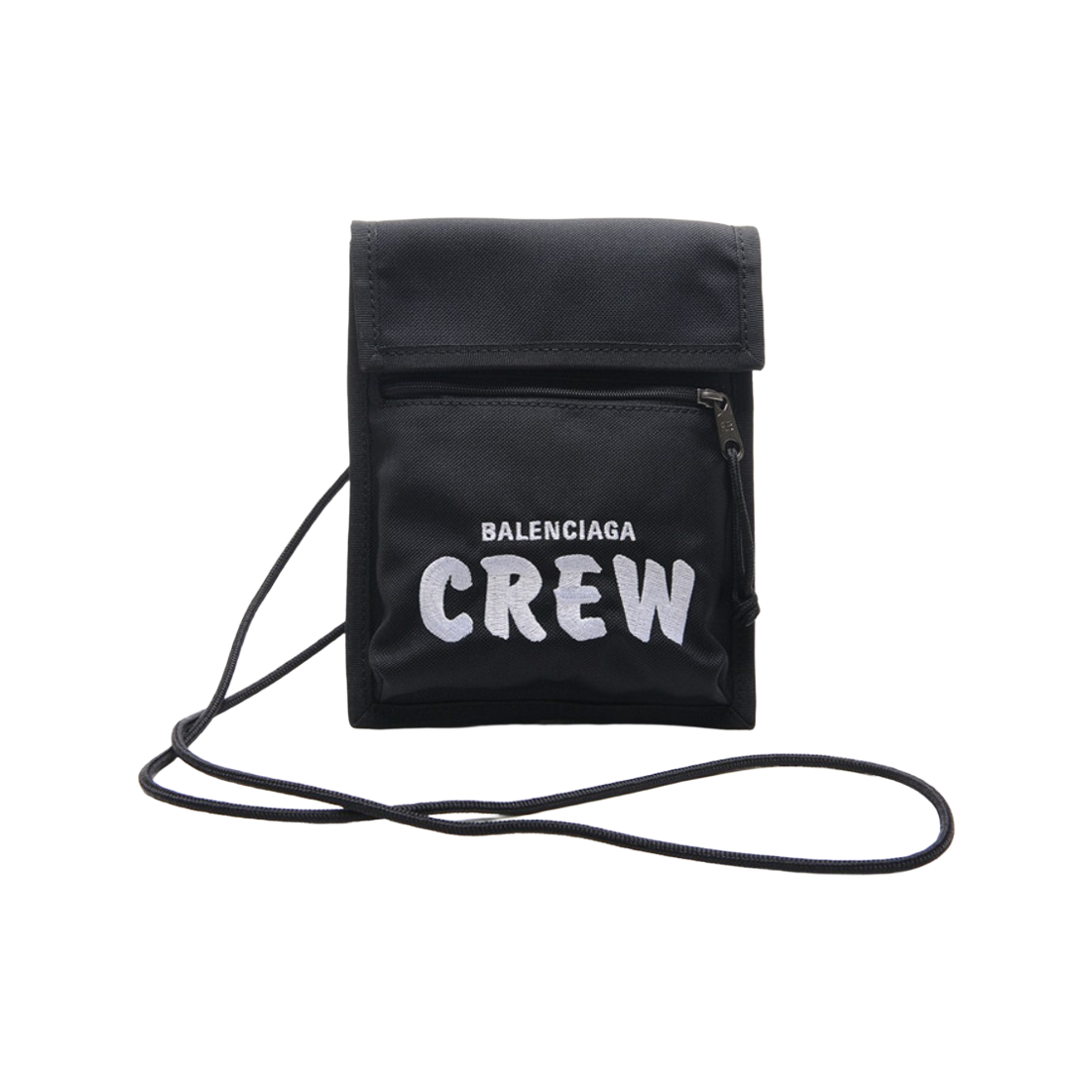 5322982BK3X1090 Balenciaga Pouch Explorer Crossbody Bag Black
