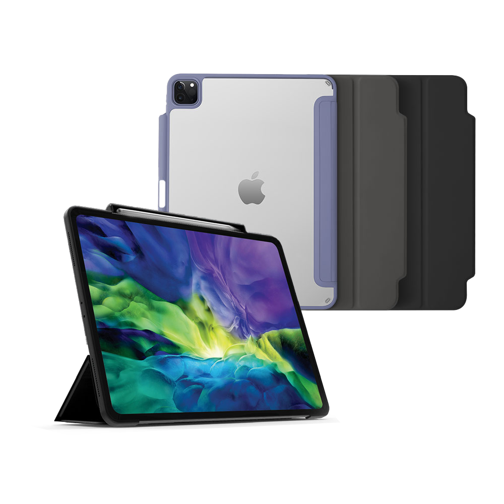 탱글우드 아이패드 프로 11인치(1세대) 클리어 핏 케이스 애플펜슬 수납 스마트커버(Tanglewood iPad Pro 11-inch (1st Gen) Clear Fit Case with Apple Pencil Holder Smart Cover)