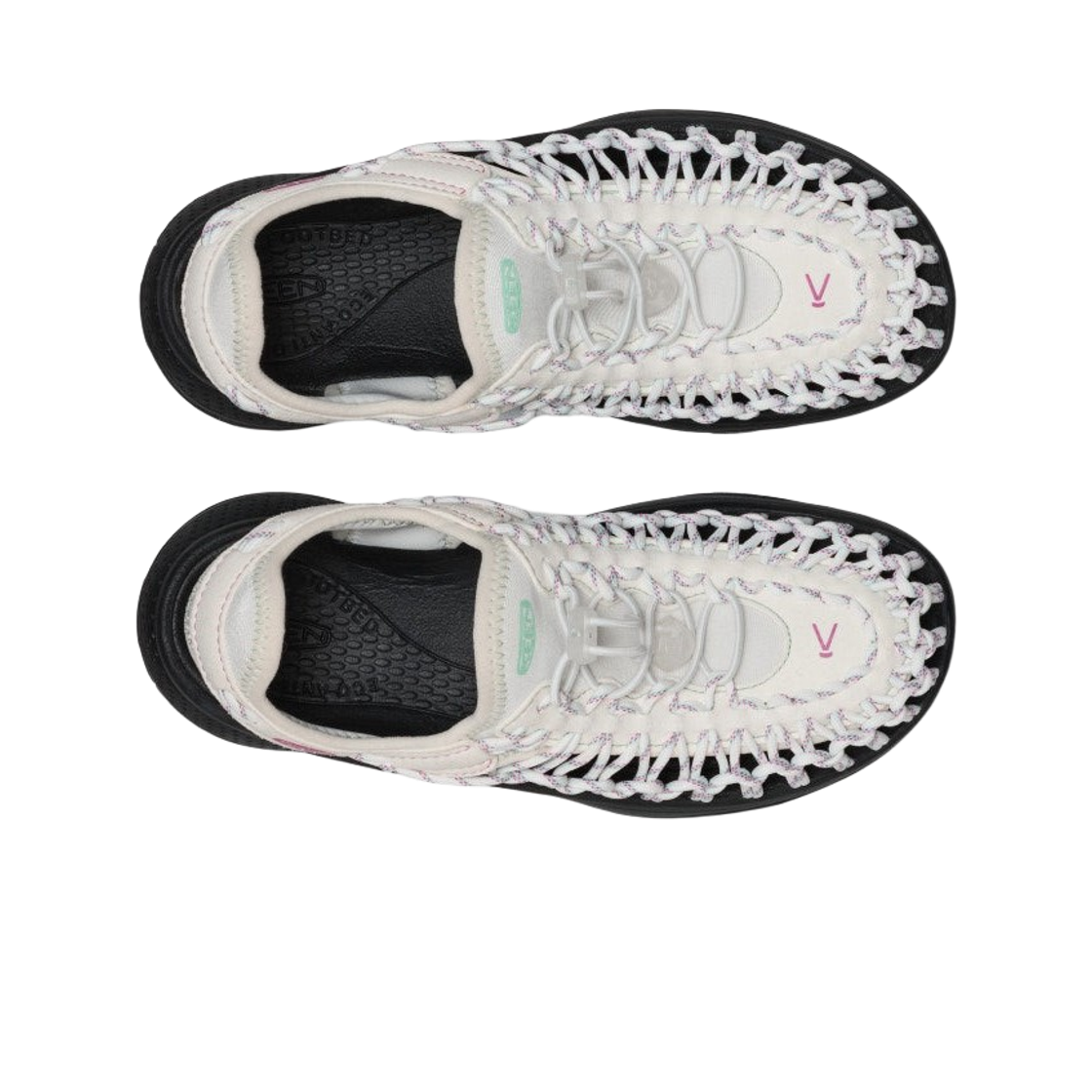 (W) 킨 유니크 아스토리아 스타 화이트 블랙((W) Keen Uneek Astoria Star White Black) - 2