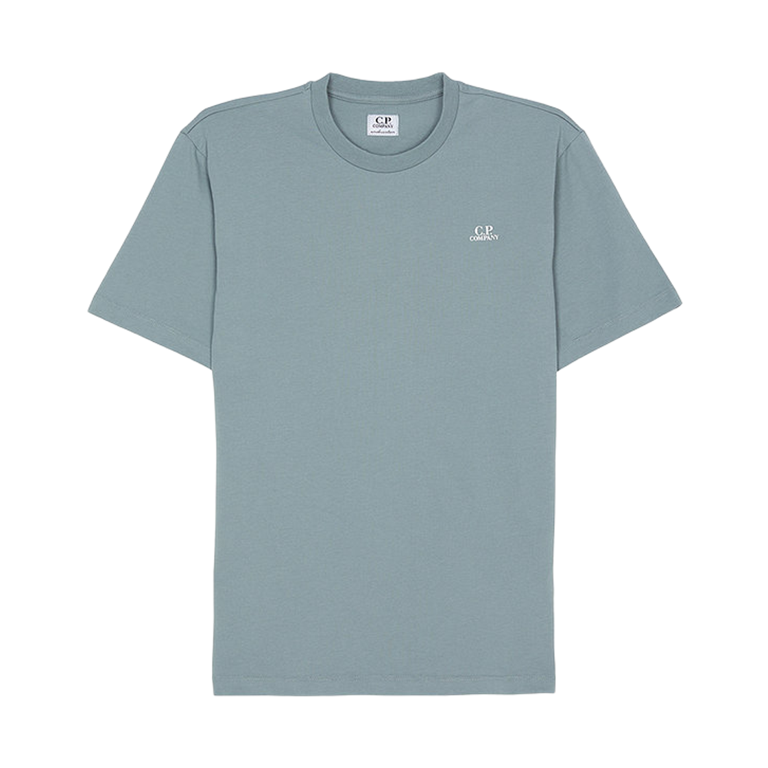 (키즈) C.P. 컴퍼니 숏슬리브 티셔츠 블루 그레이 - 26SS((Kids) C.P. Company Short Sleeve T-Shirt Blue Grey - 26SS) - 2