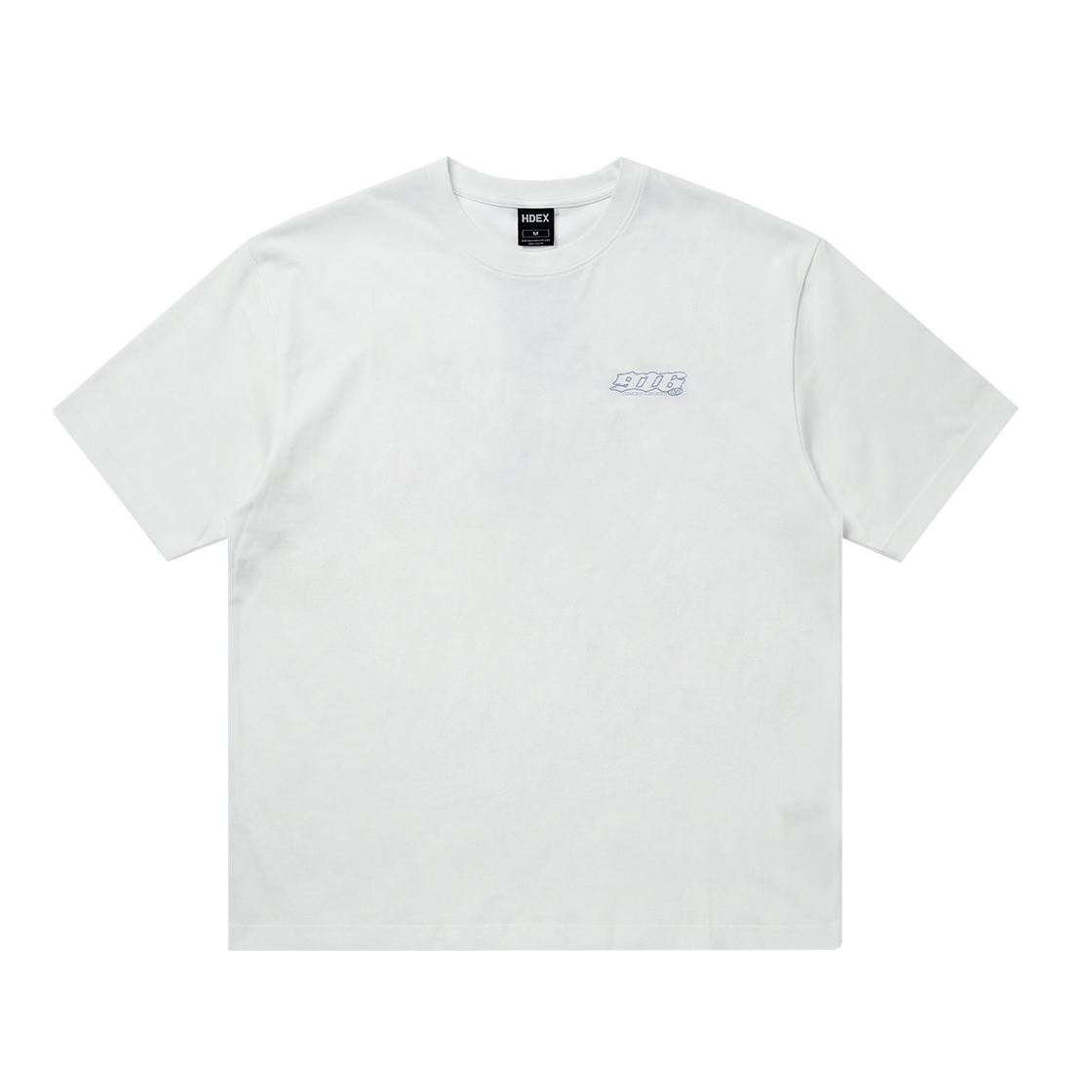 에이치덱스 클리어 916 백로고 숏 슬리브 화이트