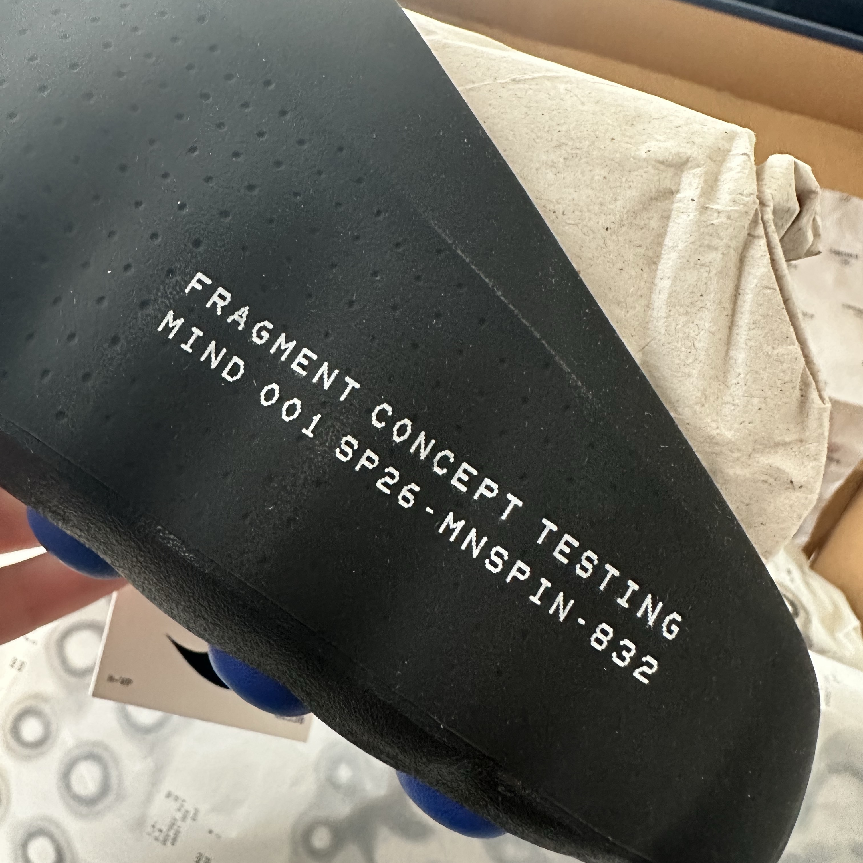 Nike x Fragment Mind 001 Black 착용 스타일 - 2