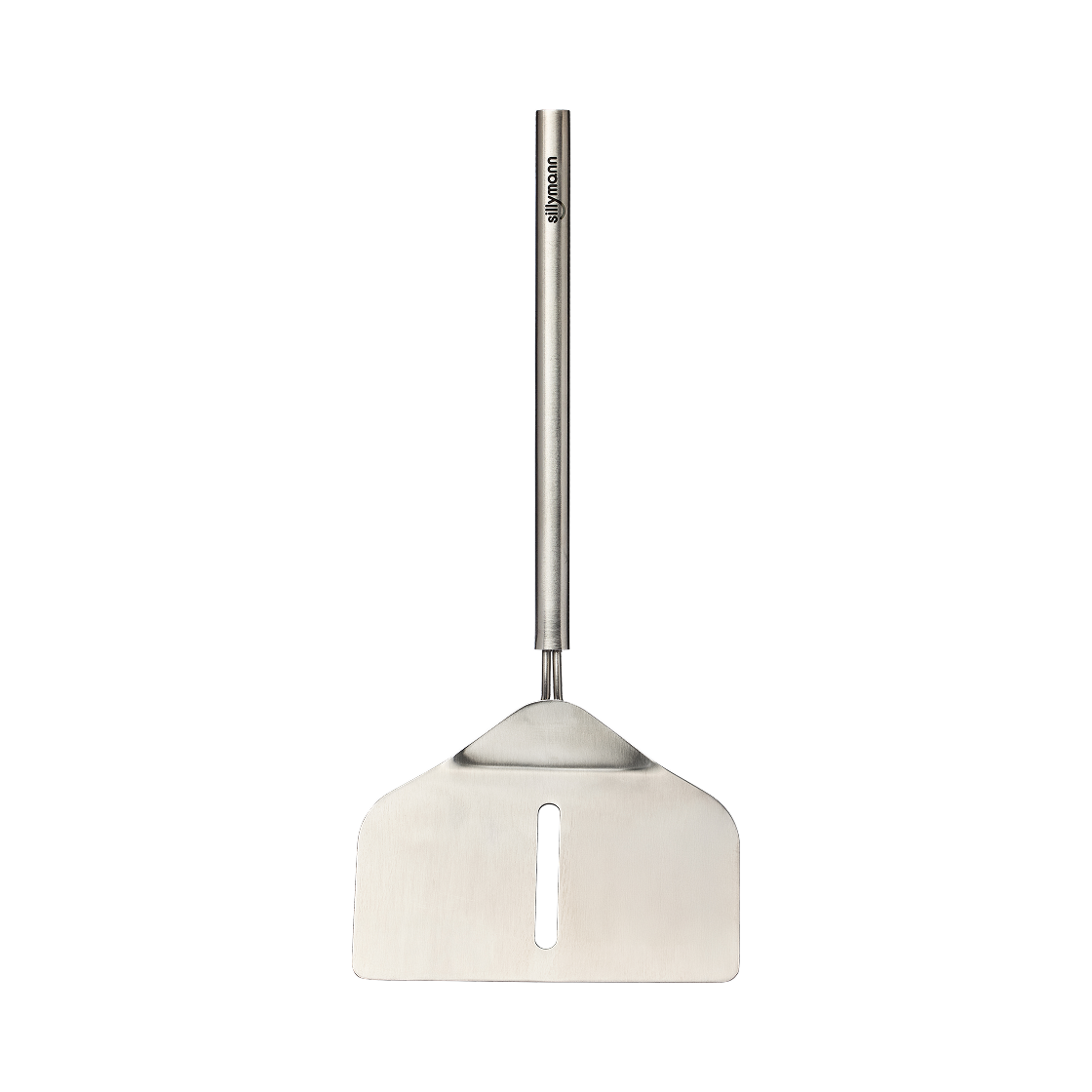 WTK90061 SILLYMANN Steel mini wide slotted spatula