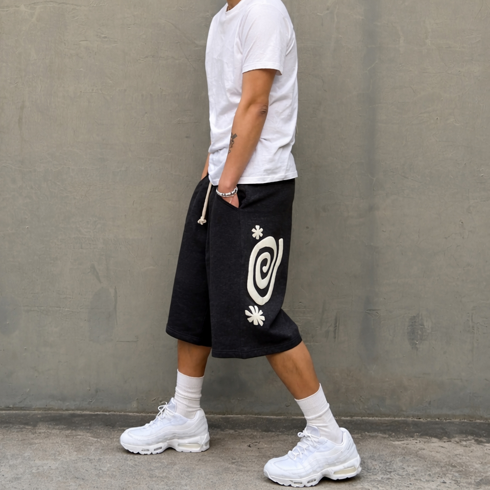 아모우 몰리 원턱 버뮤다 팬츠 블랙(AMOU Molly One Tuck Bermuda Pants Black) - 6