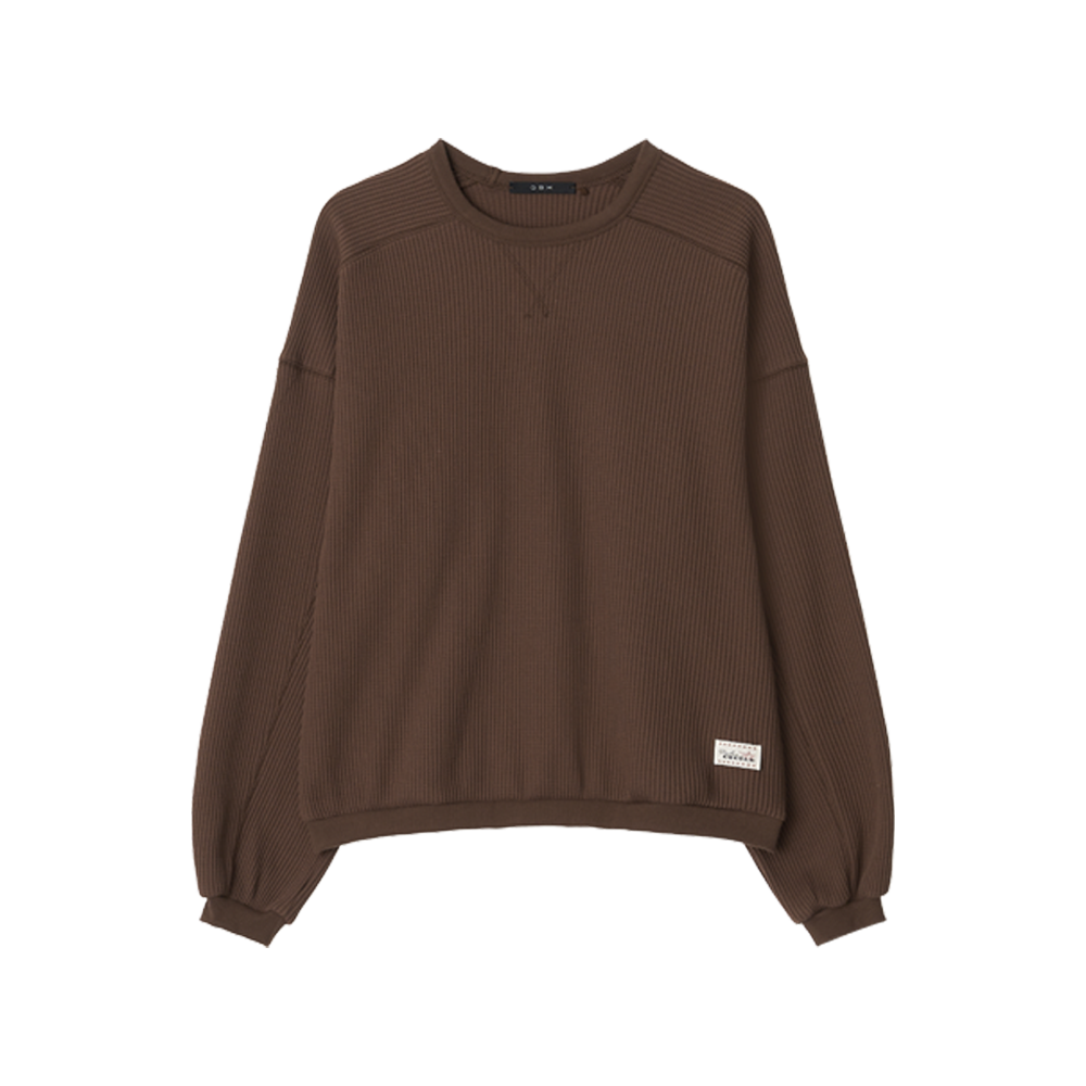 APC1TP090BRFF GBH APPAREL Waffle Top / Brown