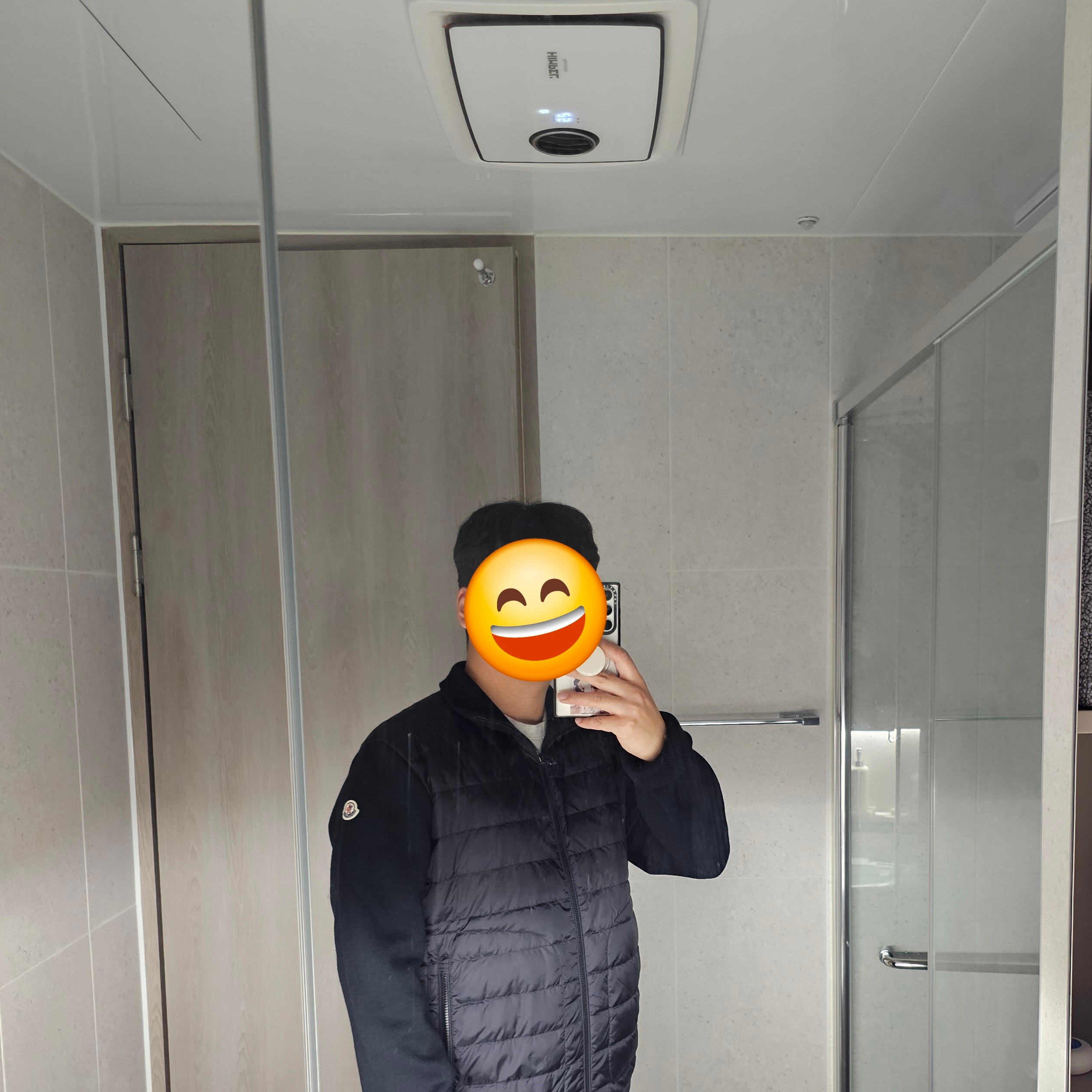 Moncler Padded Zip Up Cardigan Black - 25FW 착용 스타일