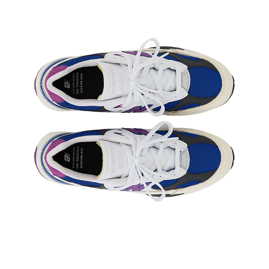 뉴발란스 992 메이드 인 USA 화이트 팀 로얄(New Balance 992 Made in USA White Team Royal) - 2