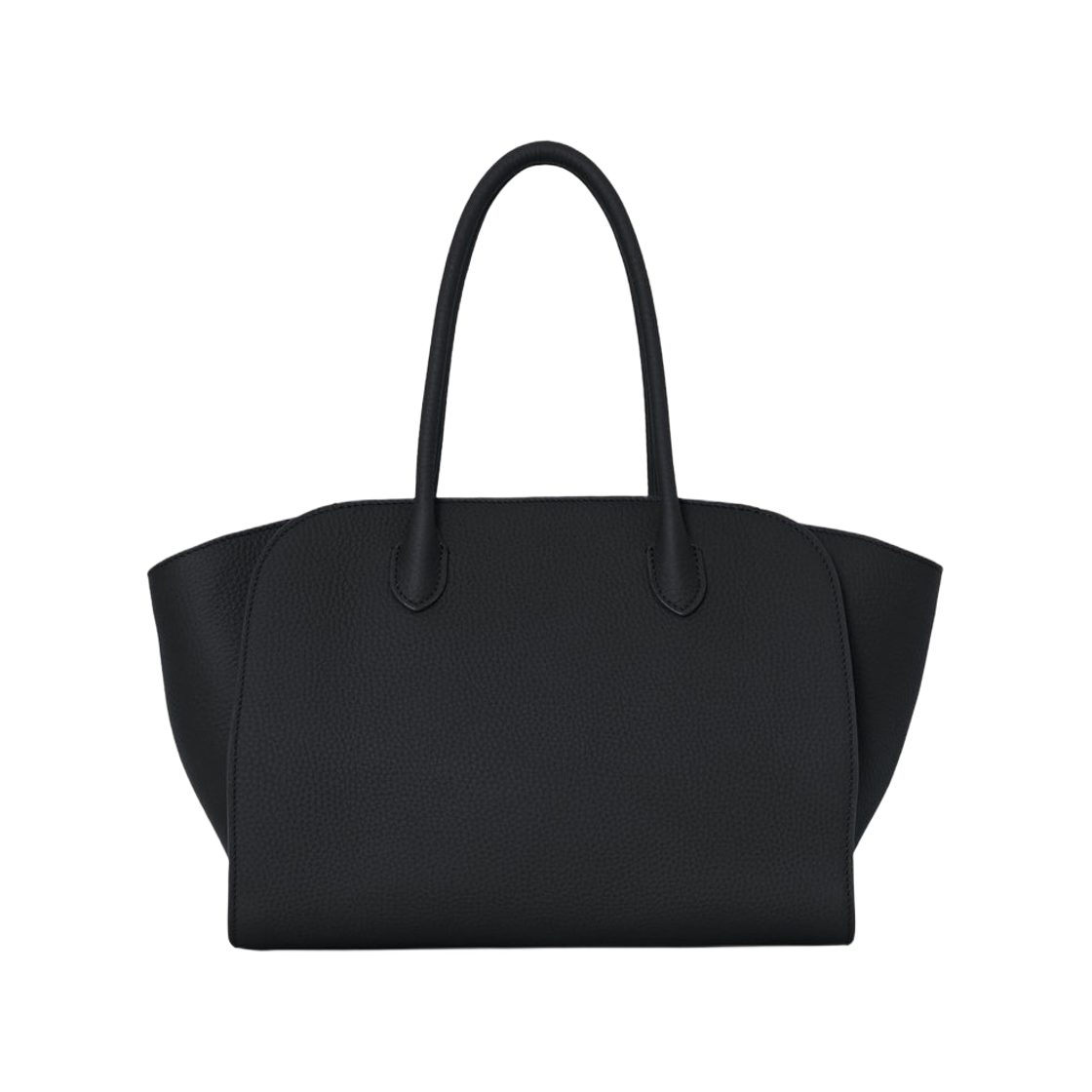 더 로우 말로 12 레더 백 블랙(The Row Marlo 12 Bag in Leather Black)