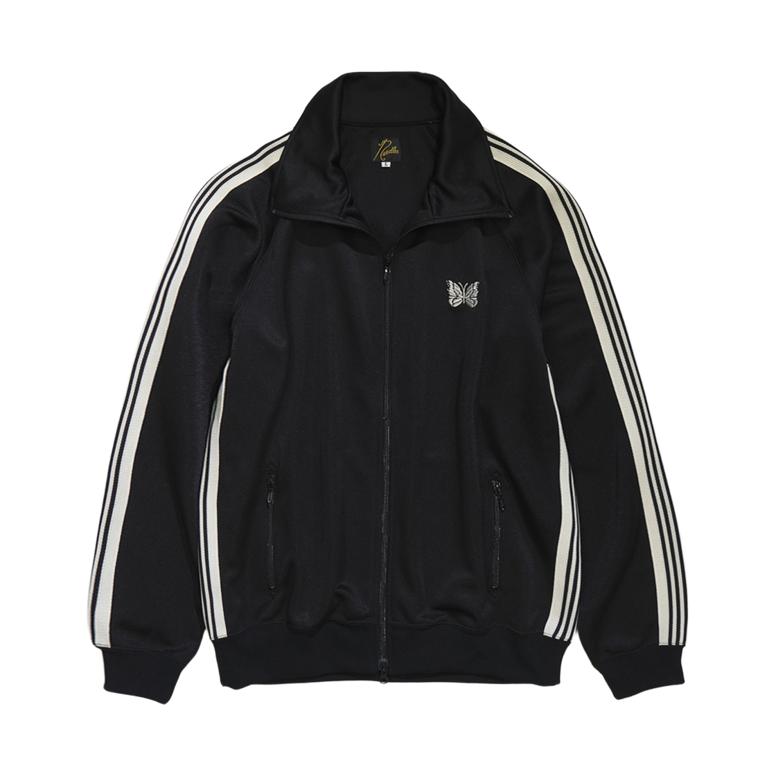 니들스 x 스튜디오스 폴리 스무스 트랙 자켓 블랙(Needles x Studious Poly Smooth Track Jacket Black)