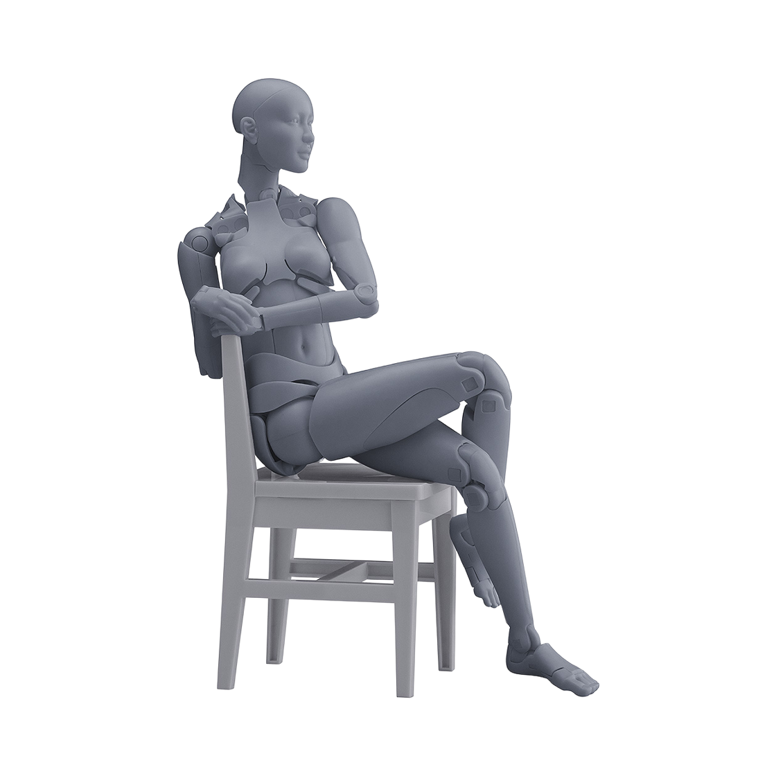 [예약배송] 굿스마일컴퍼니 니시무라식 데생인형 올리브씨 그레이([예약배송] Good Smile Company Nishimura Style Drawing Doll Olive Gray)