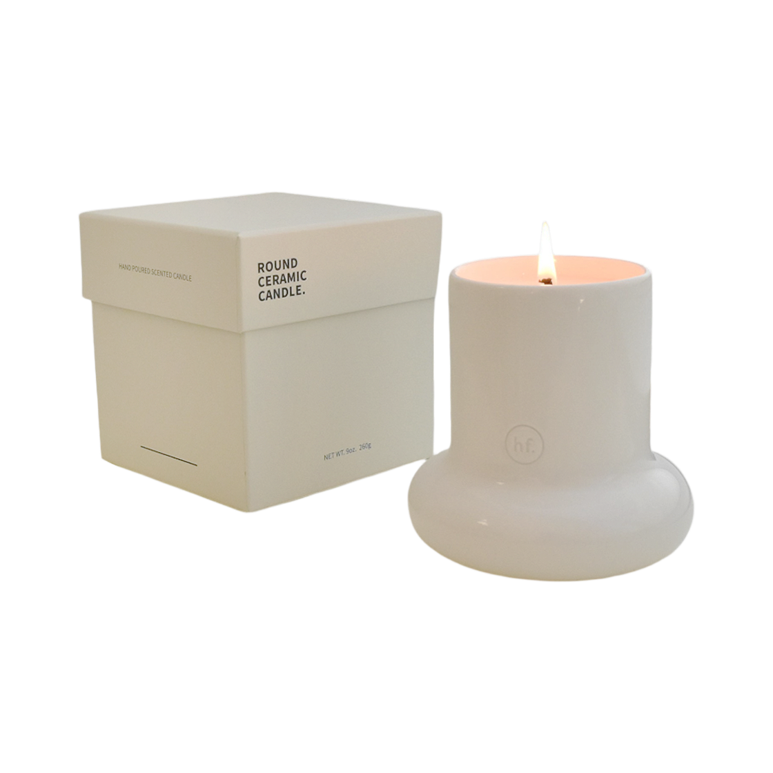 [라이터 증정] 허니플라밍고 라운드 세라믹 캔들 (세 가지 향)([라이터 증정] HONEY FLAMINGO Round Ceramic Candle (3 Scents)) - 2