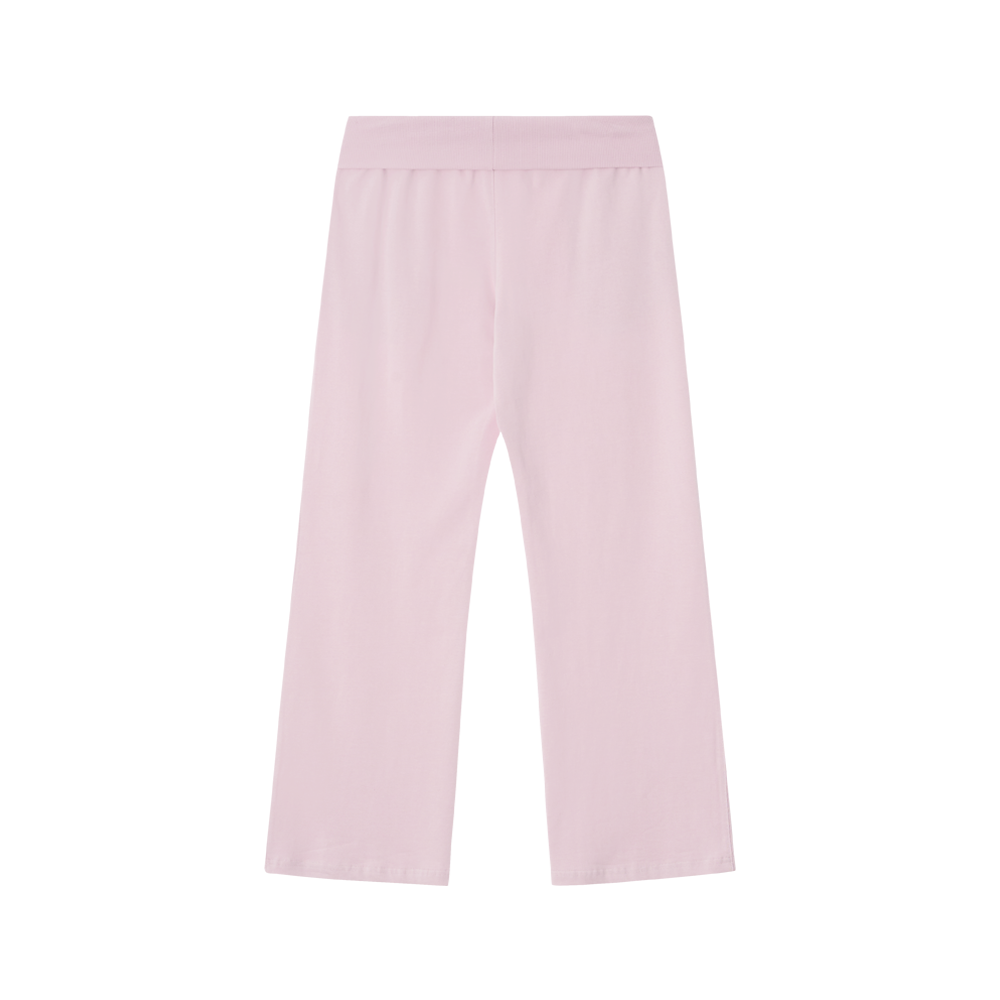 지비에이치 어패럴 폴드 오버 롱 팬츠 / 베이비 핑크(GBH APPAREL Fold Over Long Pants / Baby Pink) - 2