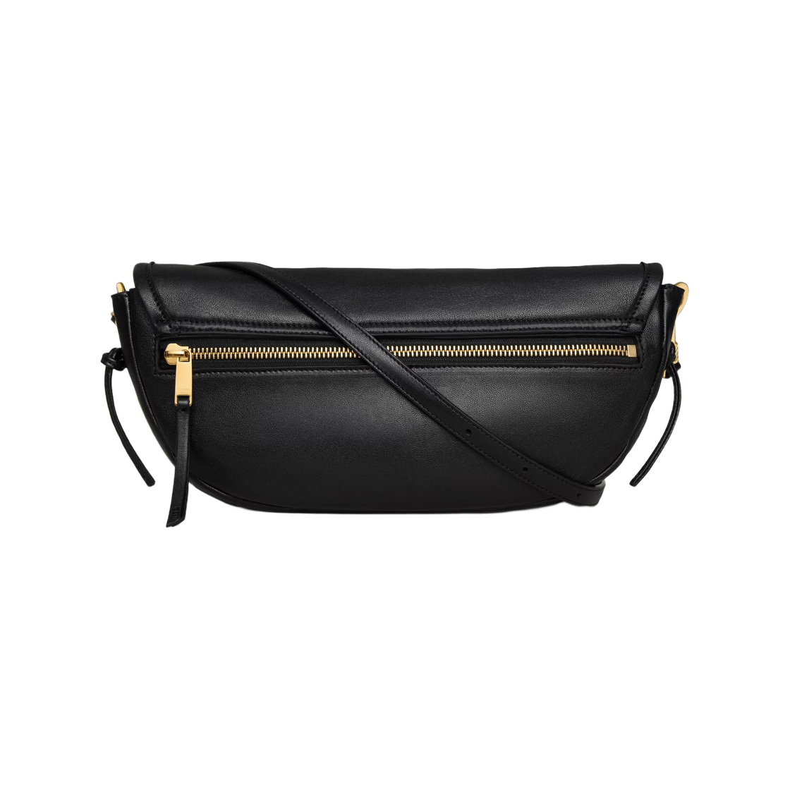 셀린느 리틀 하프문 소프트 트리옹프 서플 샤이니 램스킨 블랙(Celine Little Halfmoon Soft Triomphe in Supple Shiny Lambskin Black) - 2