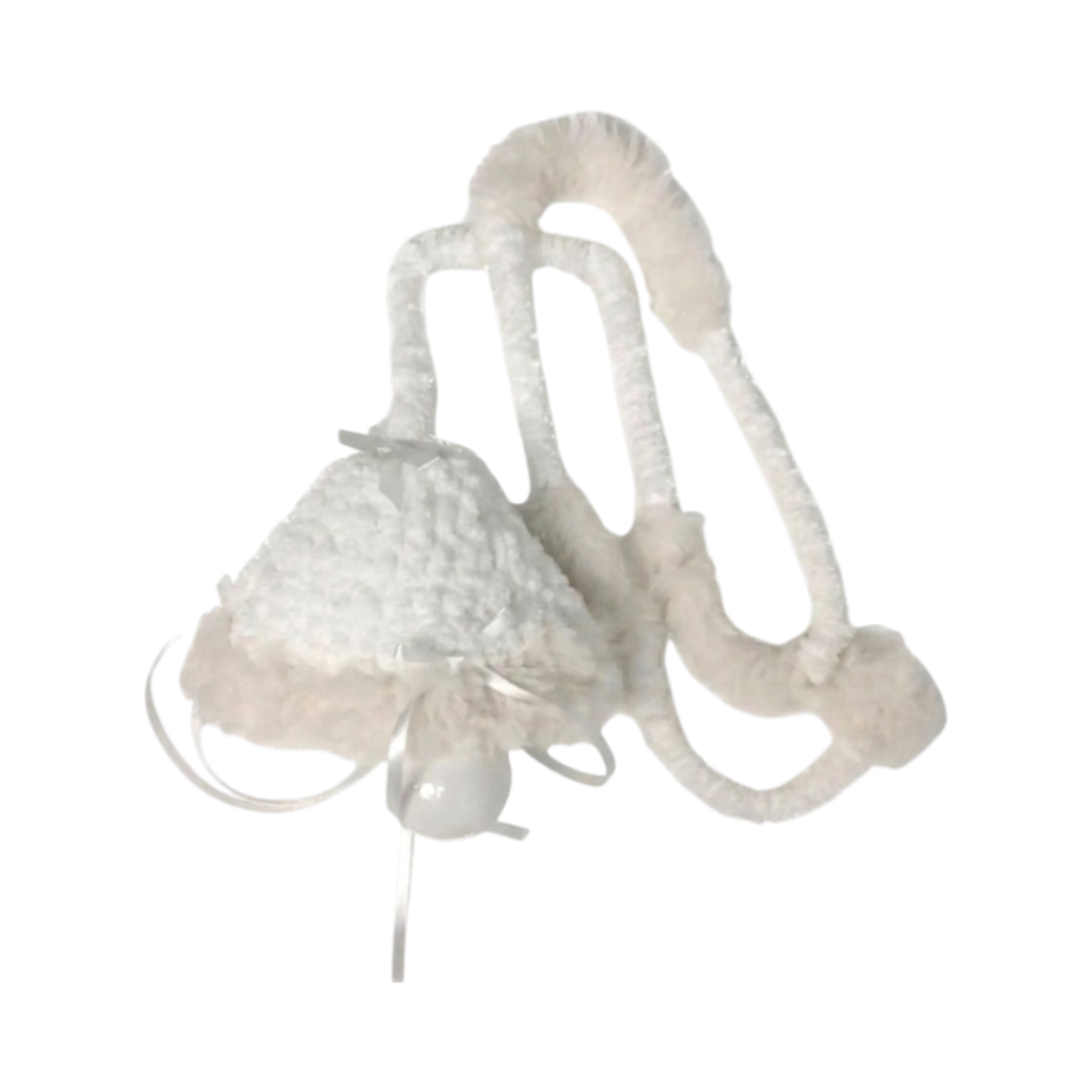 오브리 리본 퍼 조명 화이트(Aubrey Ribbon Fur Light White)