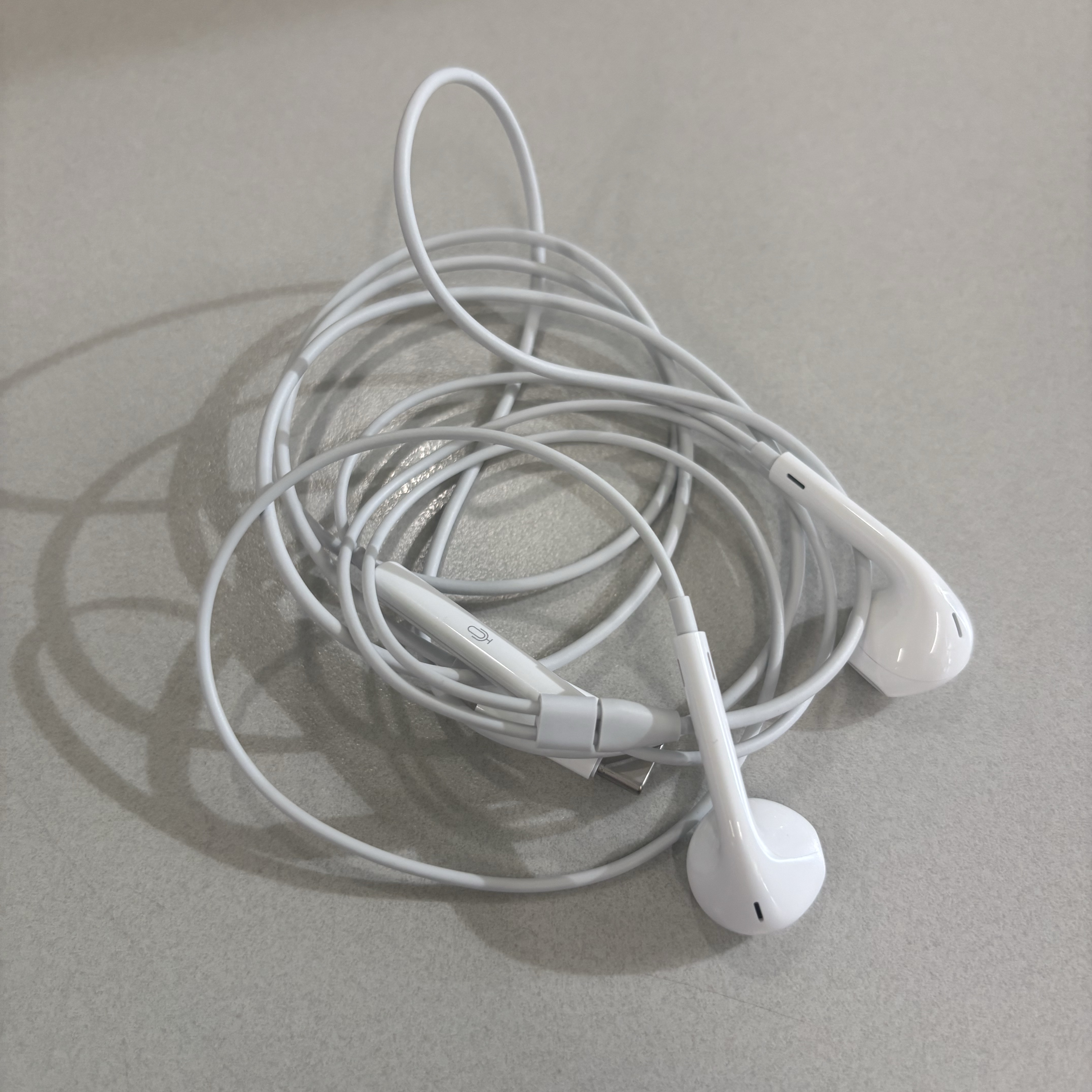 Apple EarPods USB-C Connector (Korean Ver.) 착용 스타일