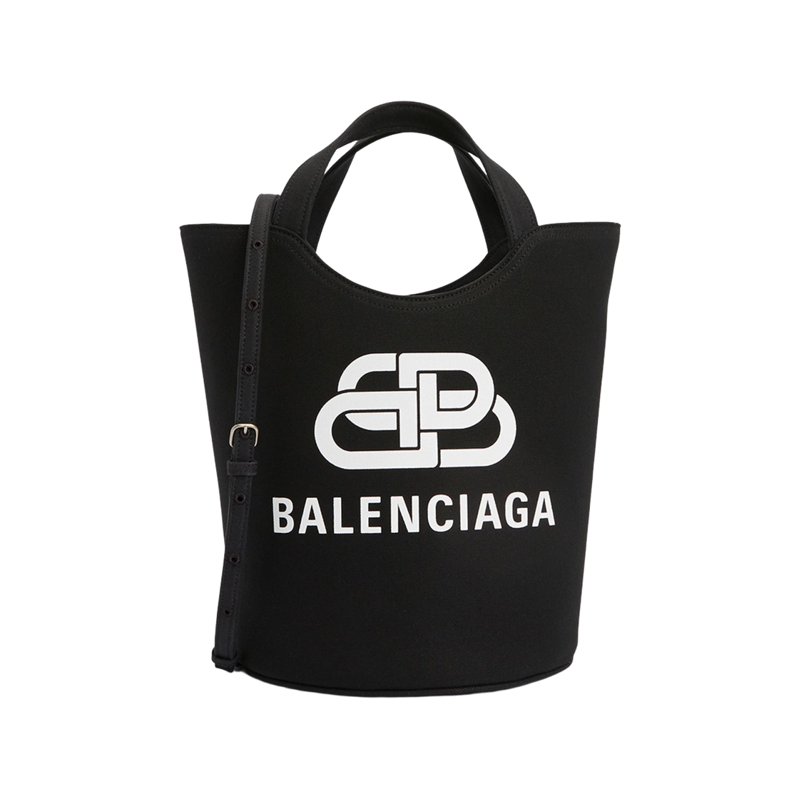 5993322HH131090 Balenciaga Wave Medium Tote Bag Black