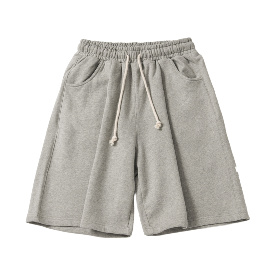 아모우 몰리 원턱 버뮤다 팬츠 그레이(AMOU Molly One Tuck Bermuda Pants Gray) - 2