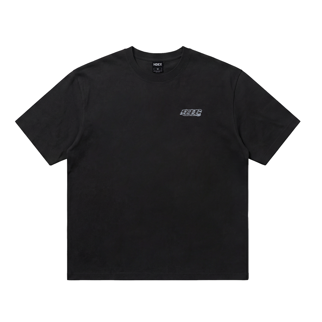 에이치덱스 클리어 916 백로고 숏 슬리브 블랙(HDEX Clear 916 Back Logo Short Sleeve Black)